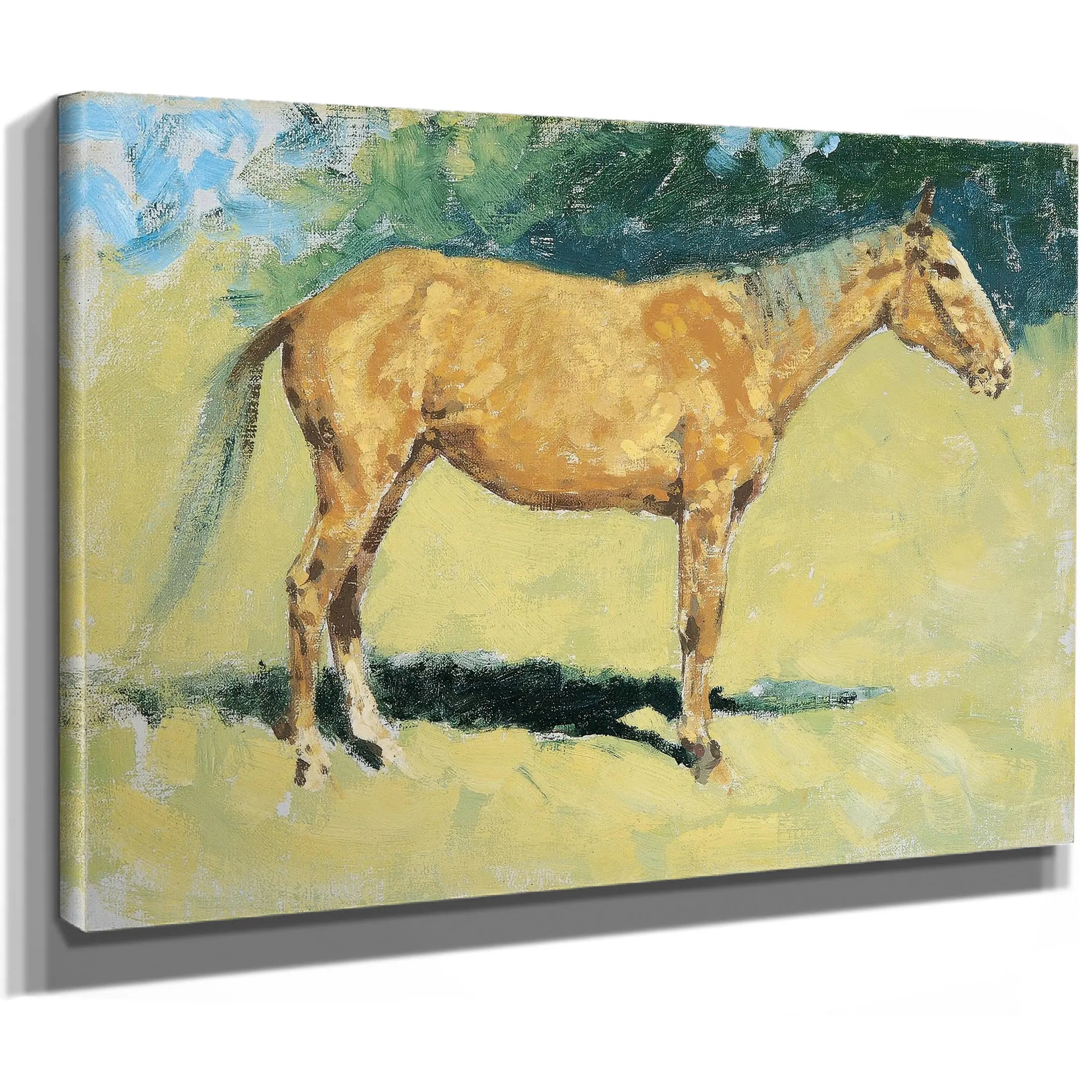 Untitled Horse Study Jpg by Frederic Remington