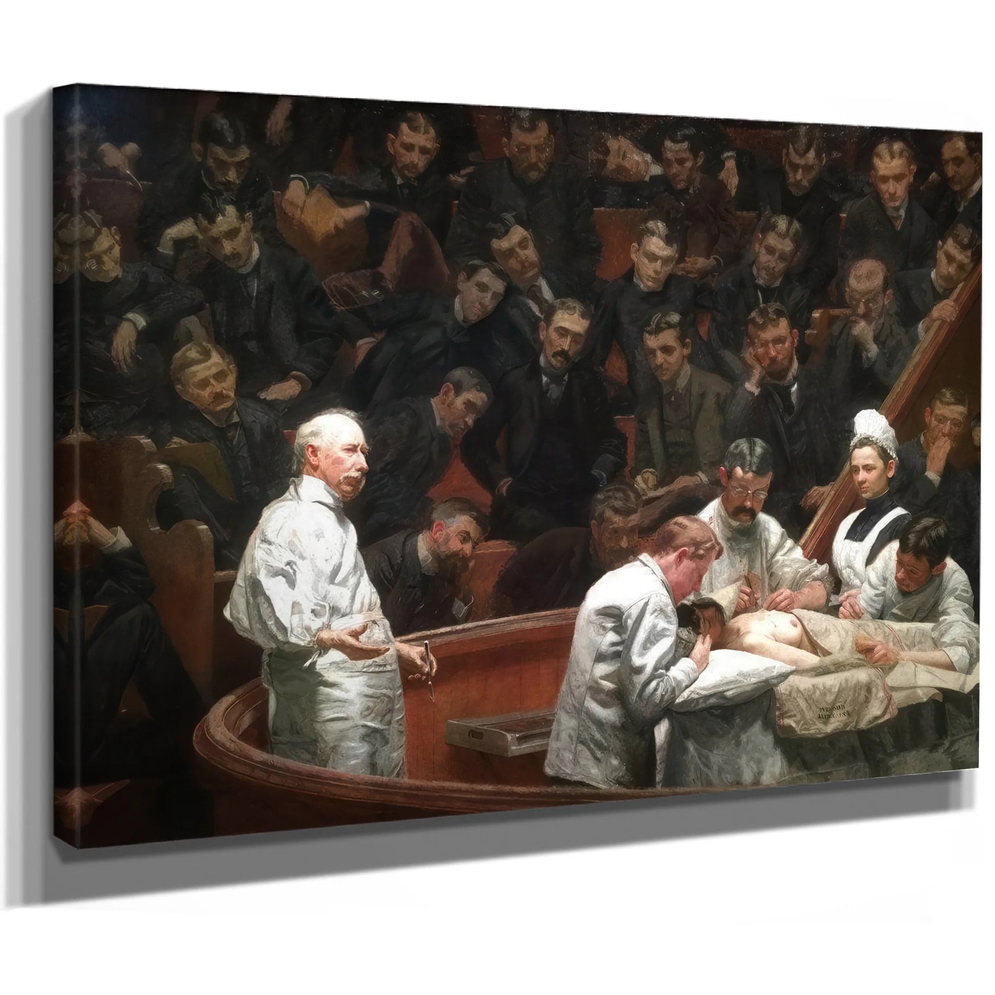 The Agnew Clinic 1889 By Thomas Eakins Fine Art Print