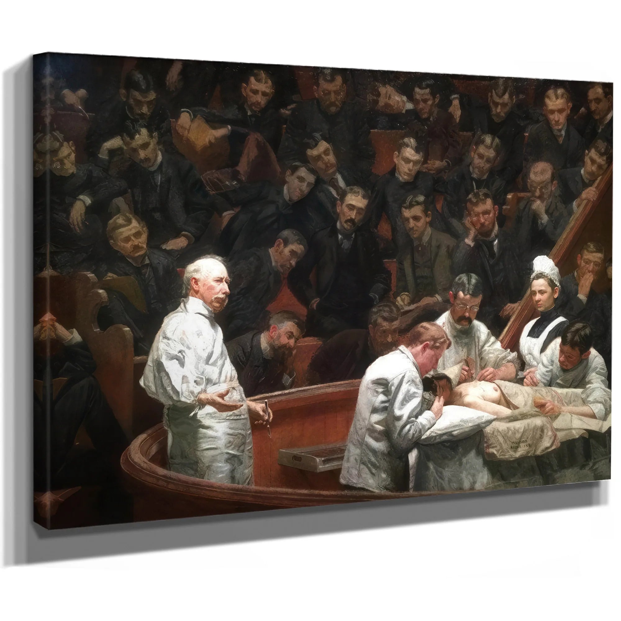 The Agnew Clinic 1889 By Thomas Eakins Fine Art Print