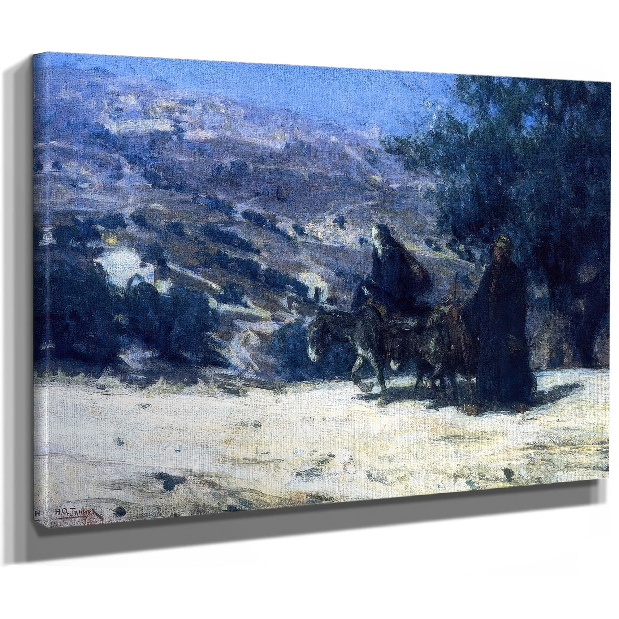 Flight Into Egypt1 By Henry Ossawa Tanner Fine Art Print