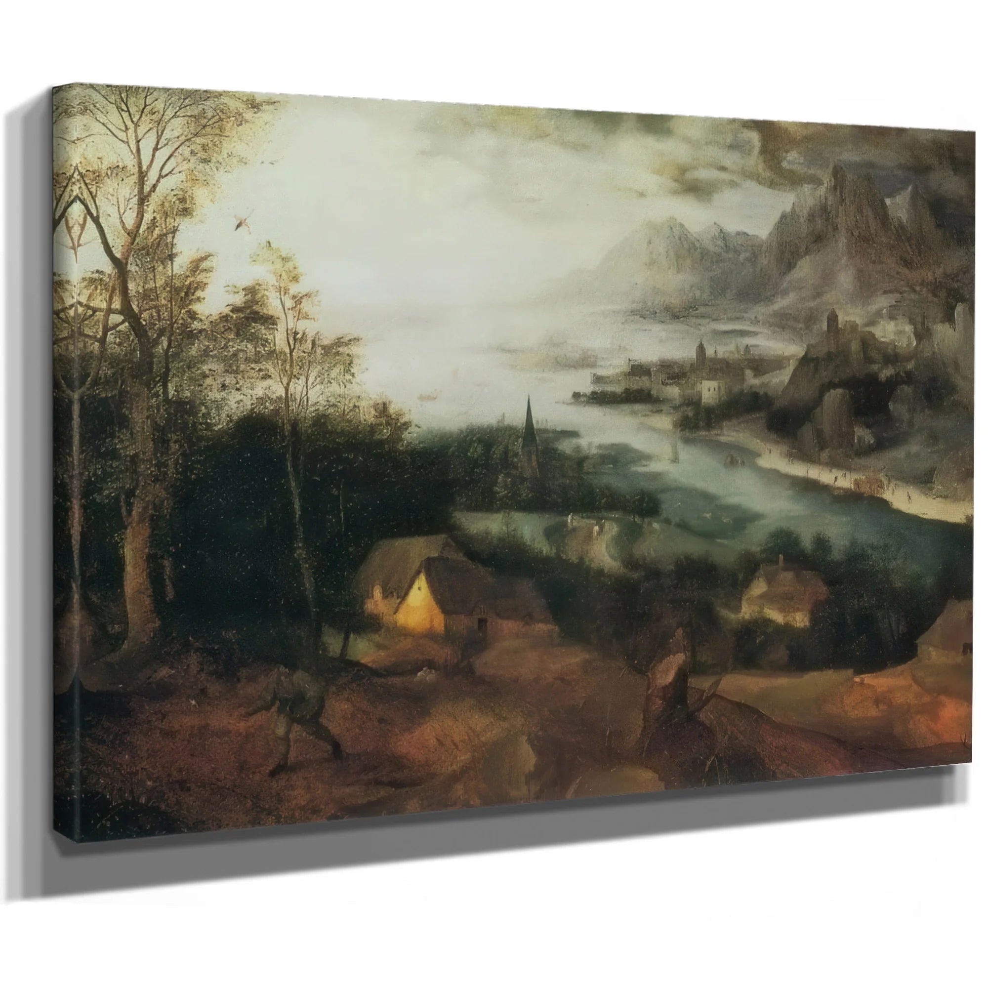 Landscape With The Parable Of The Sower 1557 By Pieter Bruegel Fine Art Print