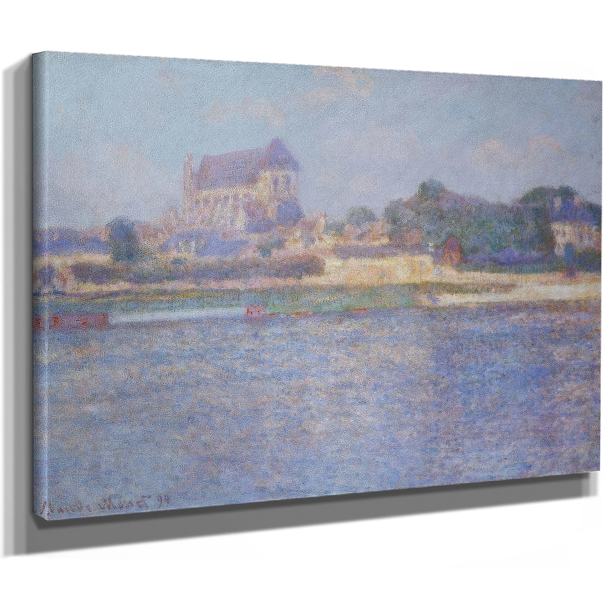Church At Vernon By Claude Monet Fine Art Print