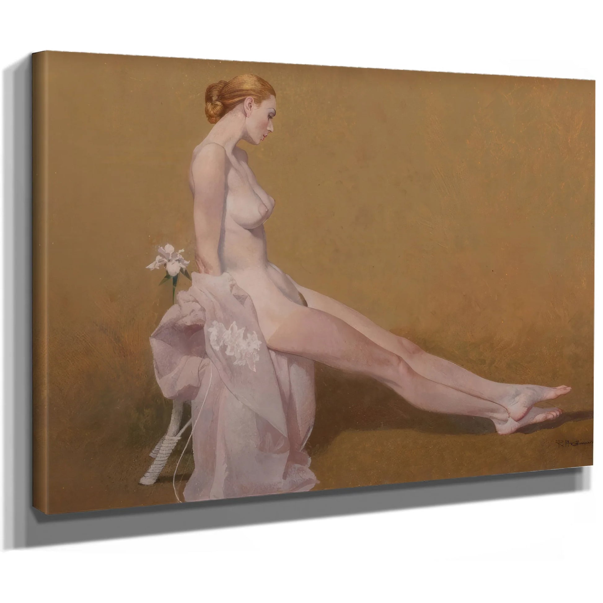 Slava By Marianne North Fine Art Print