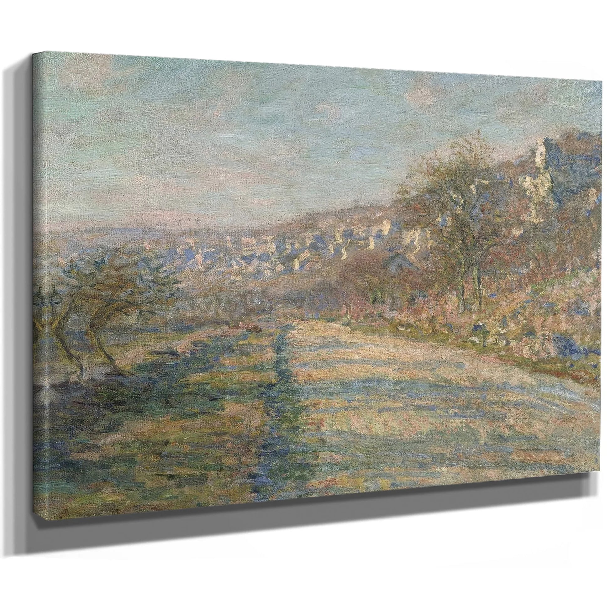 Road Of La Roche Guyon By Claude Monet Fine Art Print