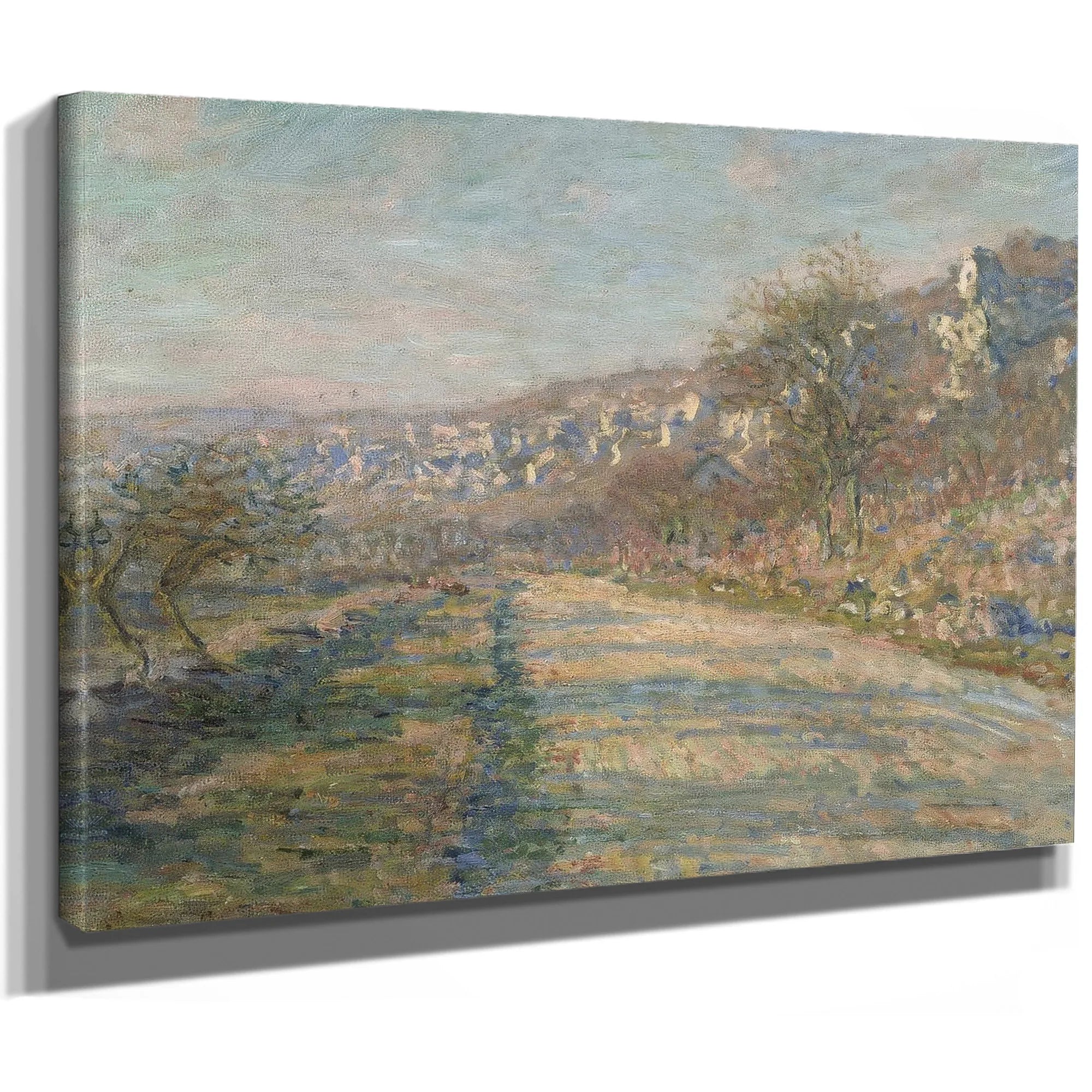 Road Of La Roche Guyon By Claude Monet Fine Art Print