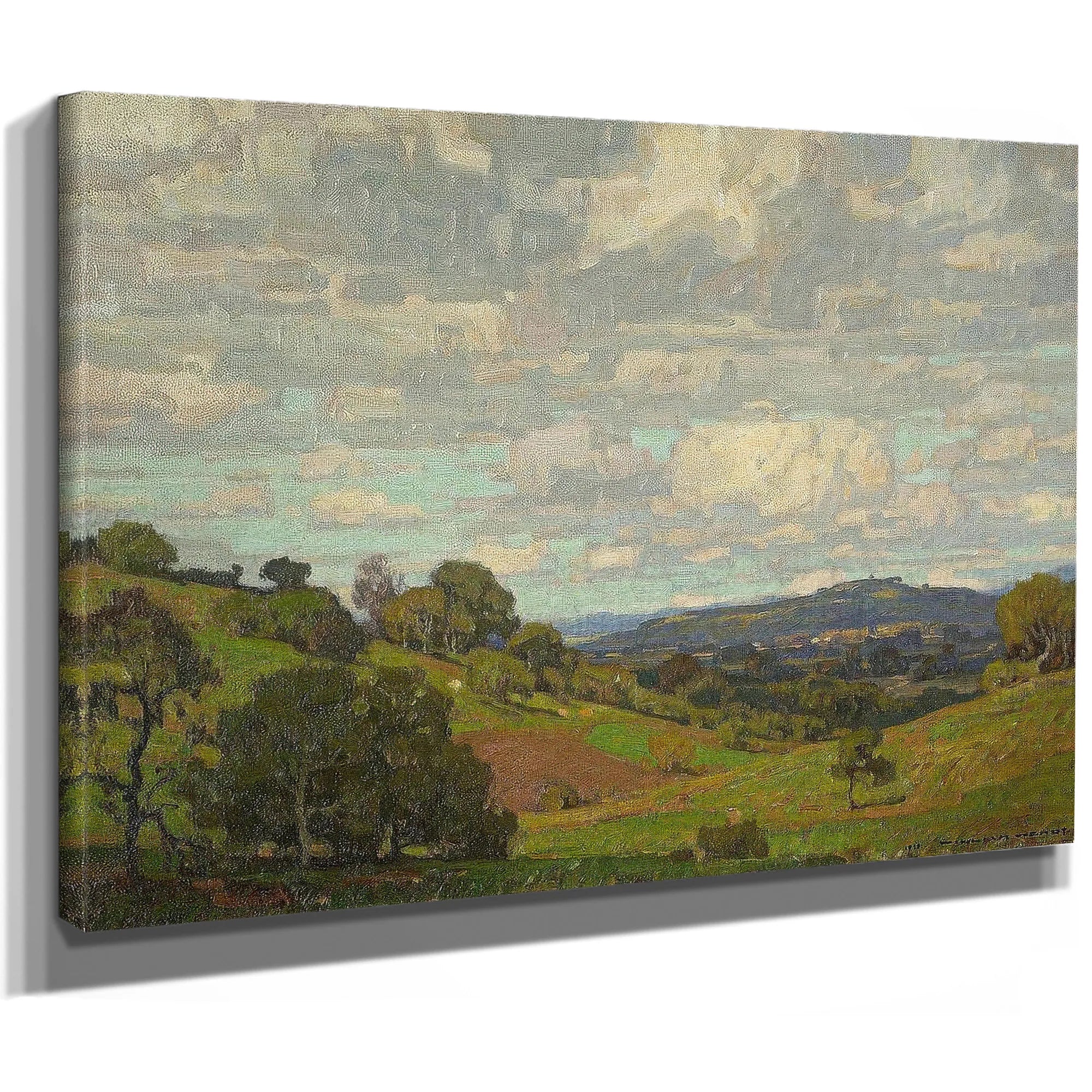 California Landscape 1910 By William Wendt Fine Art Print