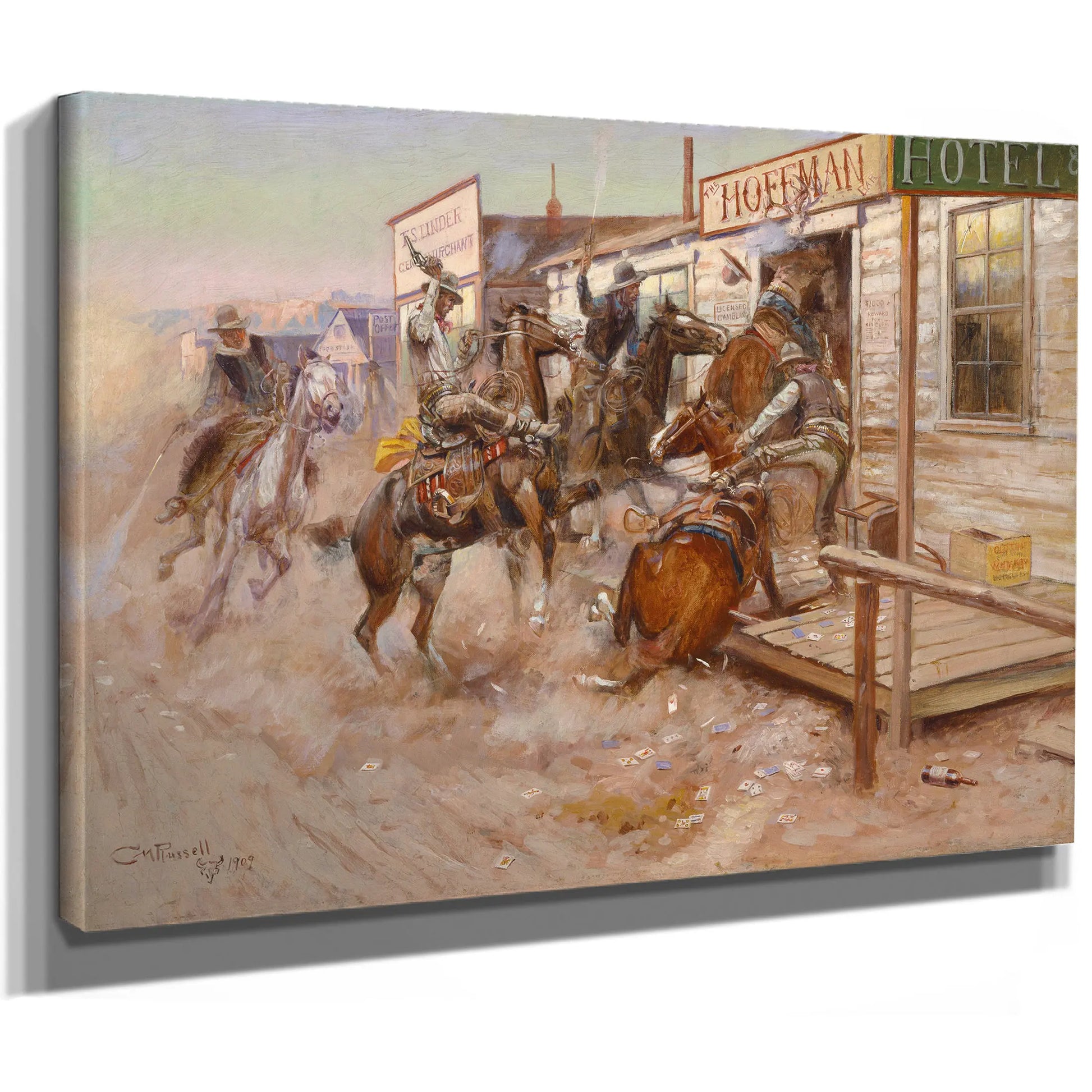 In Without Knocking by Charles Marion Russell