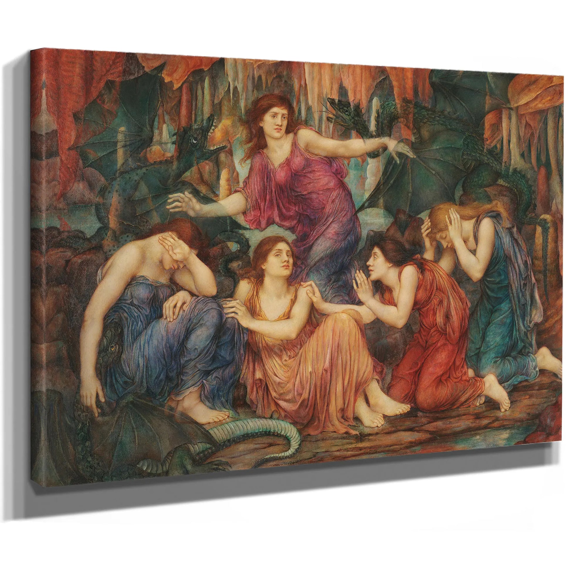The Captives by Evelyn De Morgan