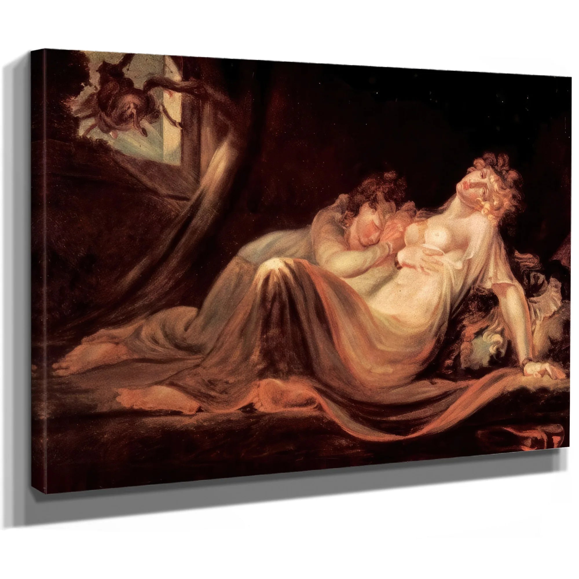 The Incubus Leaving Two Sleeping Women By Henry Fuseli Fine Art Print