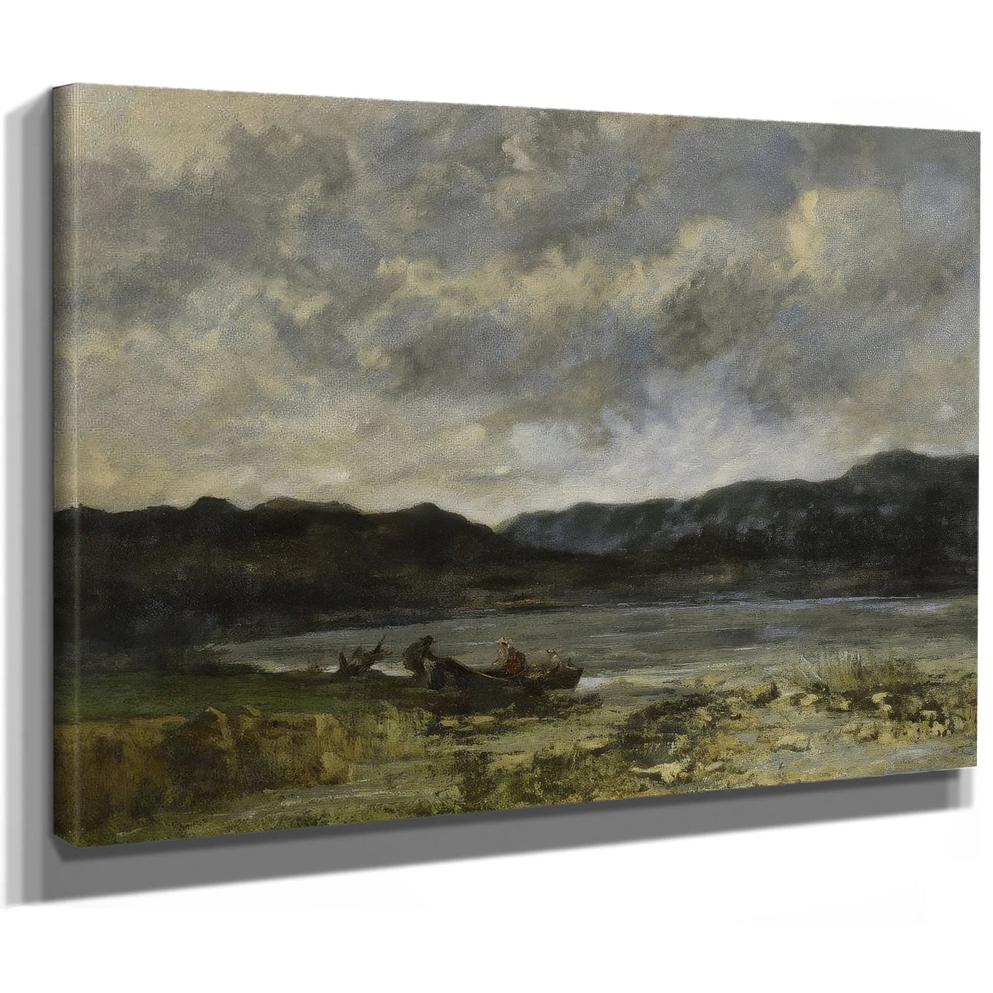 The Lake, Near Saint Point By Jean Desire Gustave Courbet Fine Art Print