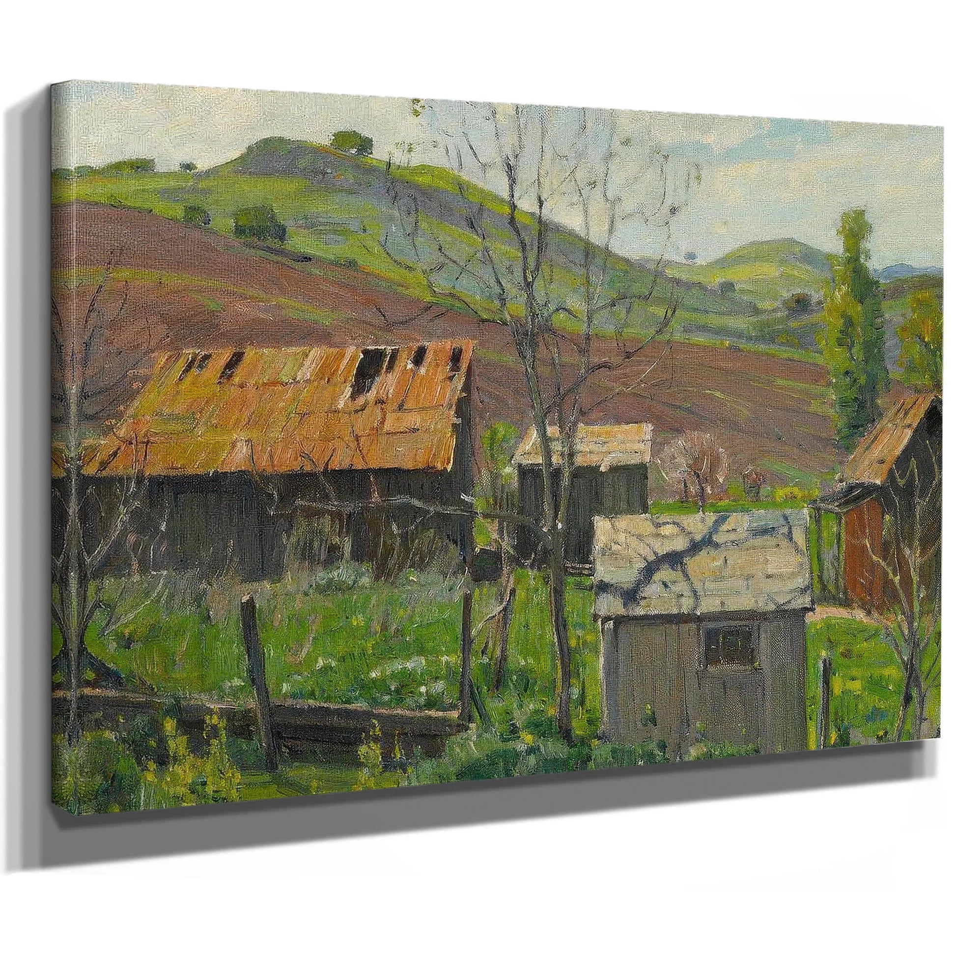 Foothill Ranch 1935 By William Wendt Fine Art Print
