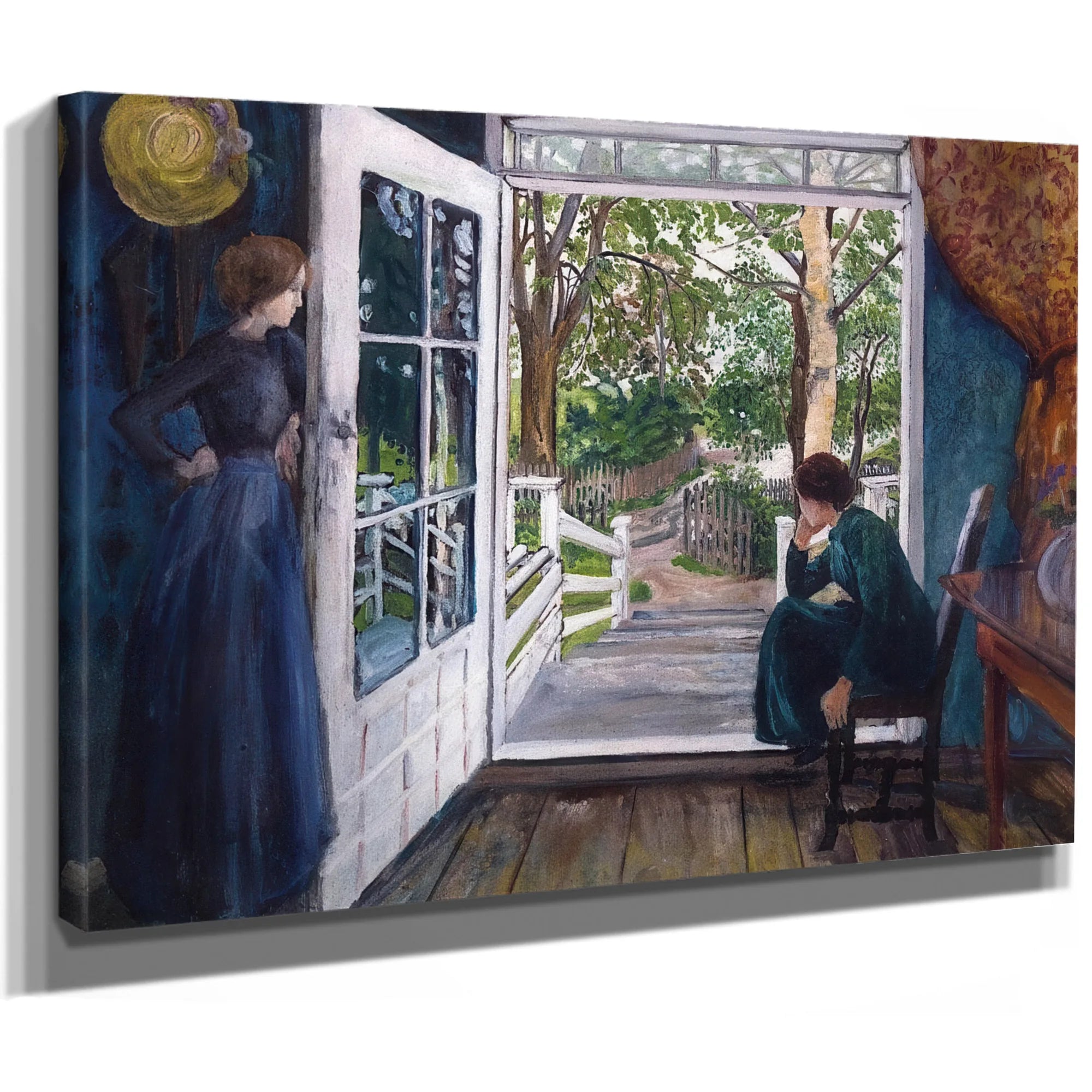 The Open Door By Nicolai Astrup Fine Art Print