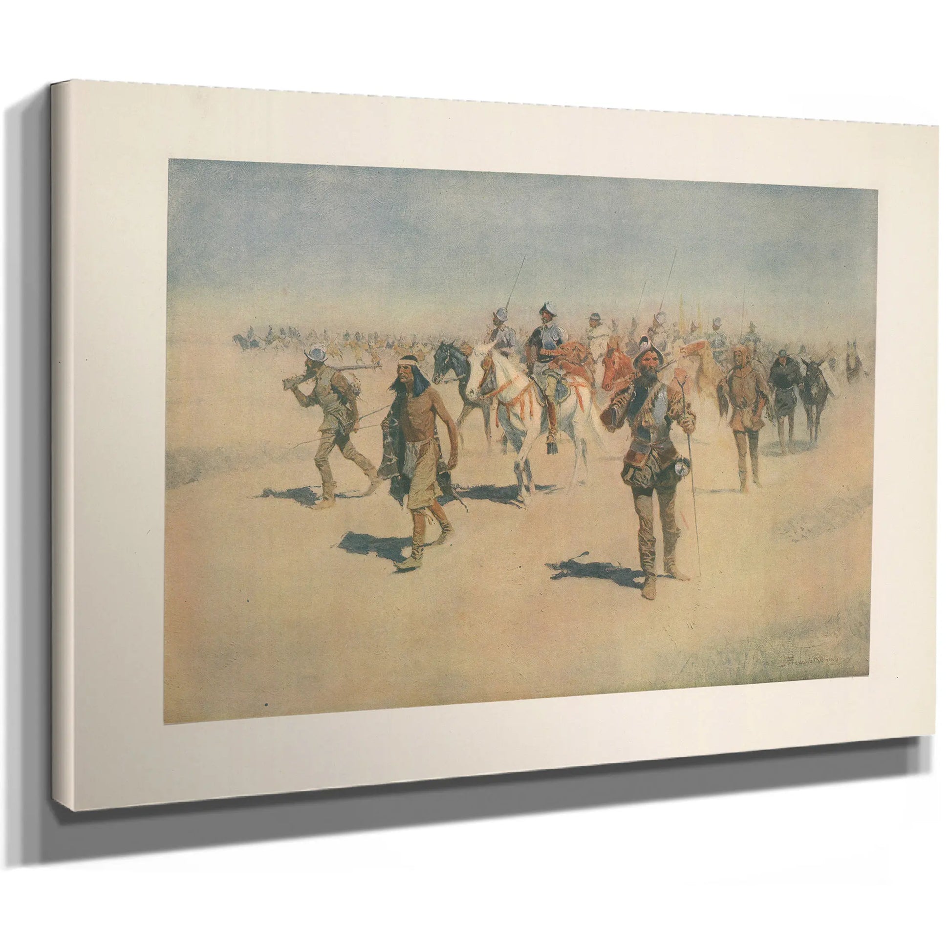 The Great Explorers Iii Coronado by Frederic Remington