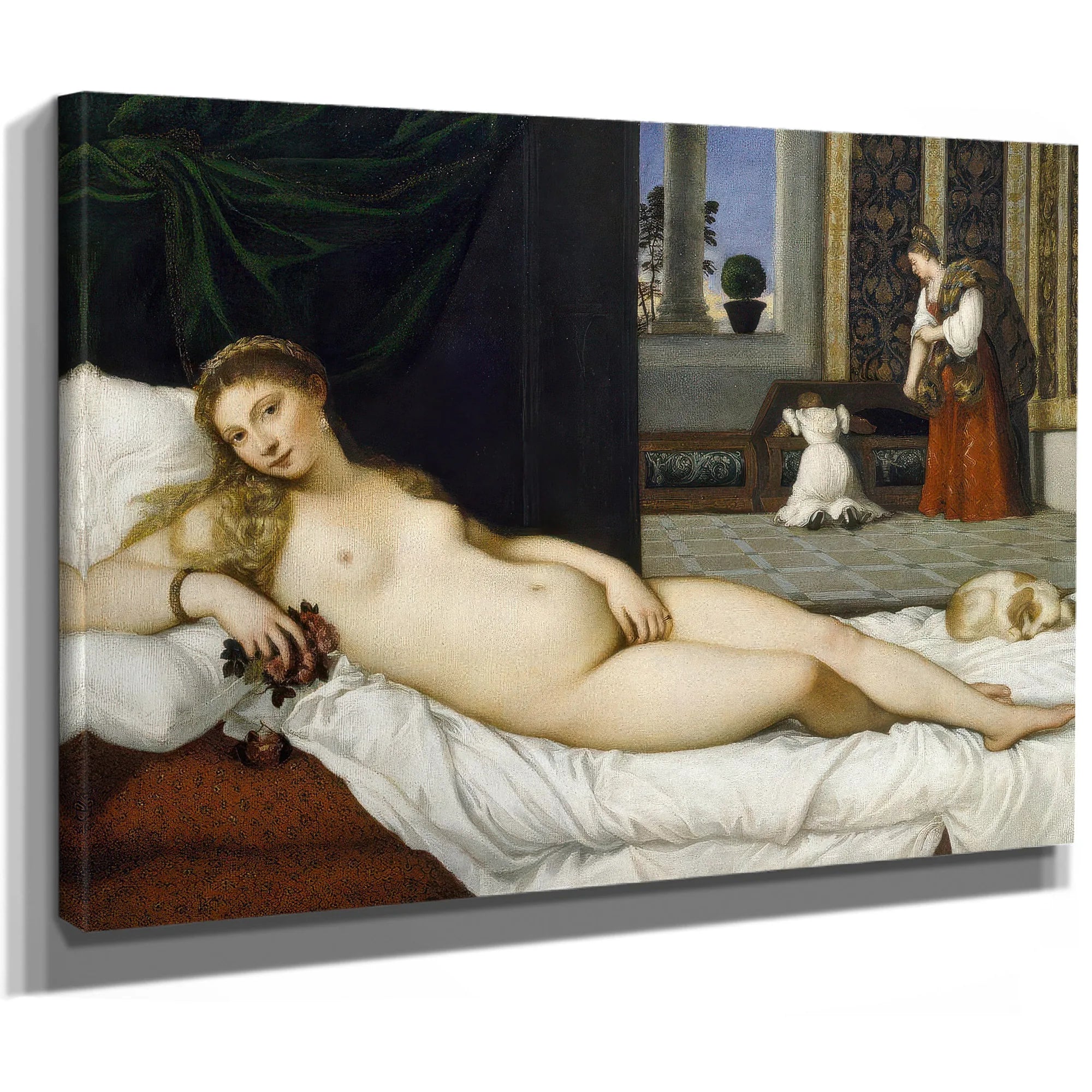 Venus Of Urbino By Titian Fine Art Print