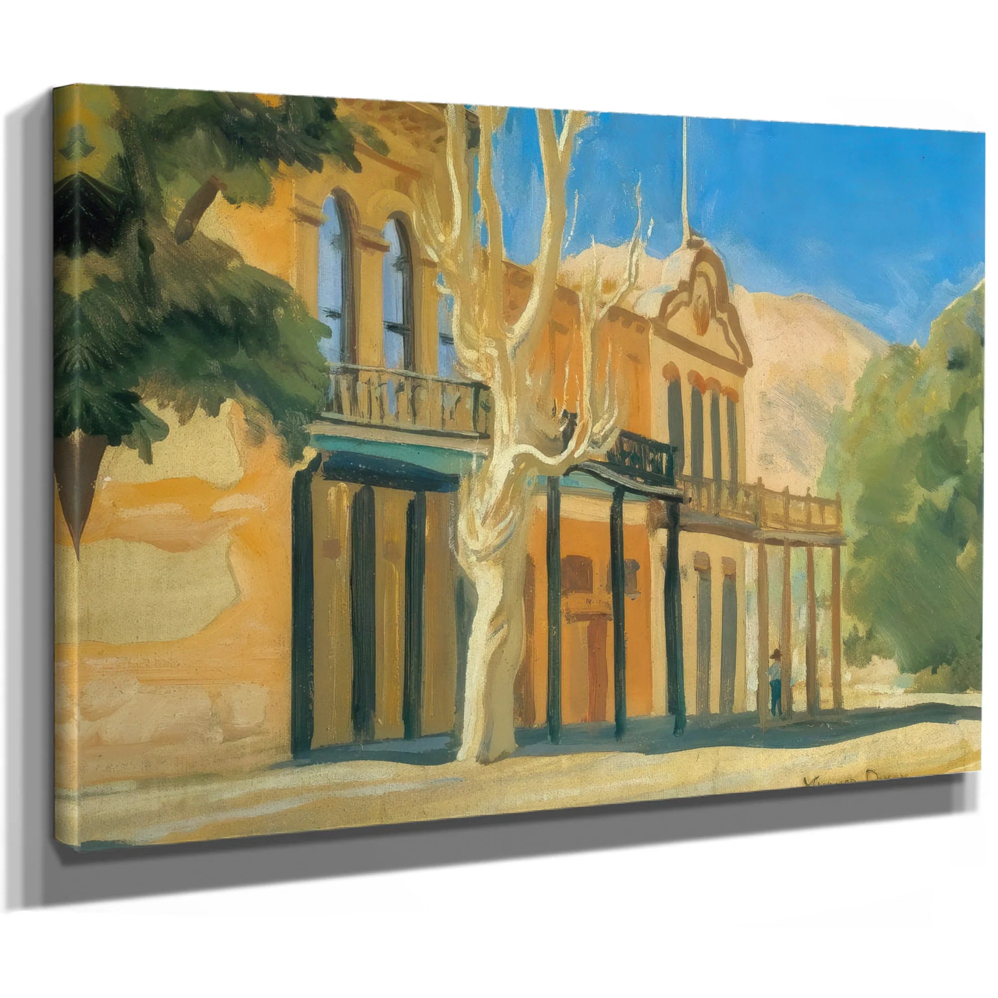 Virginia City By Maynard Dixon Fine Art Print
