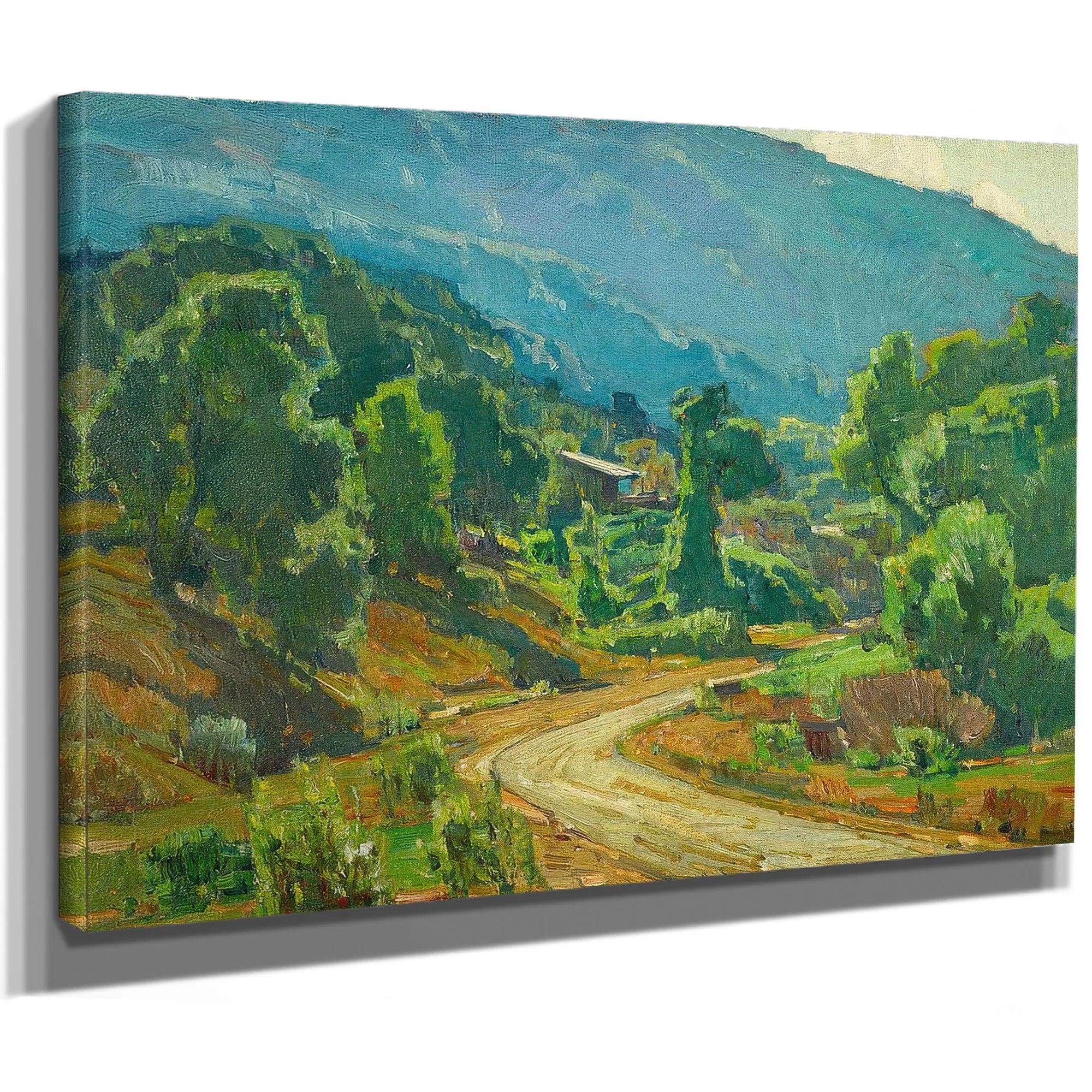 Camp In The Mountains 1928 By William Wendt Fine Art Print