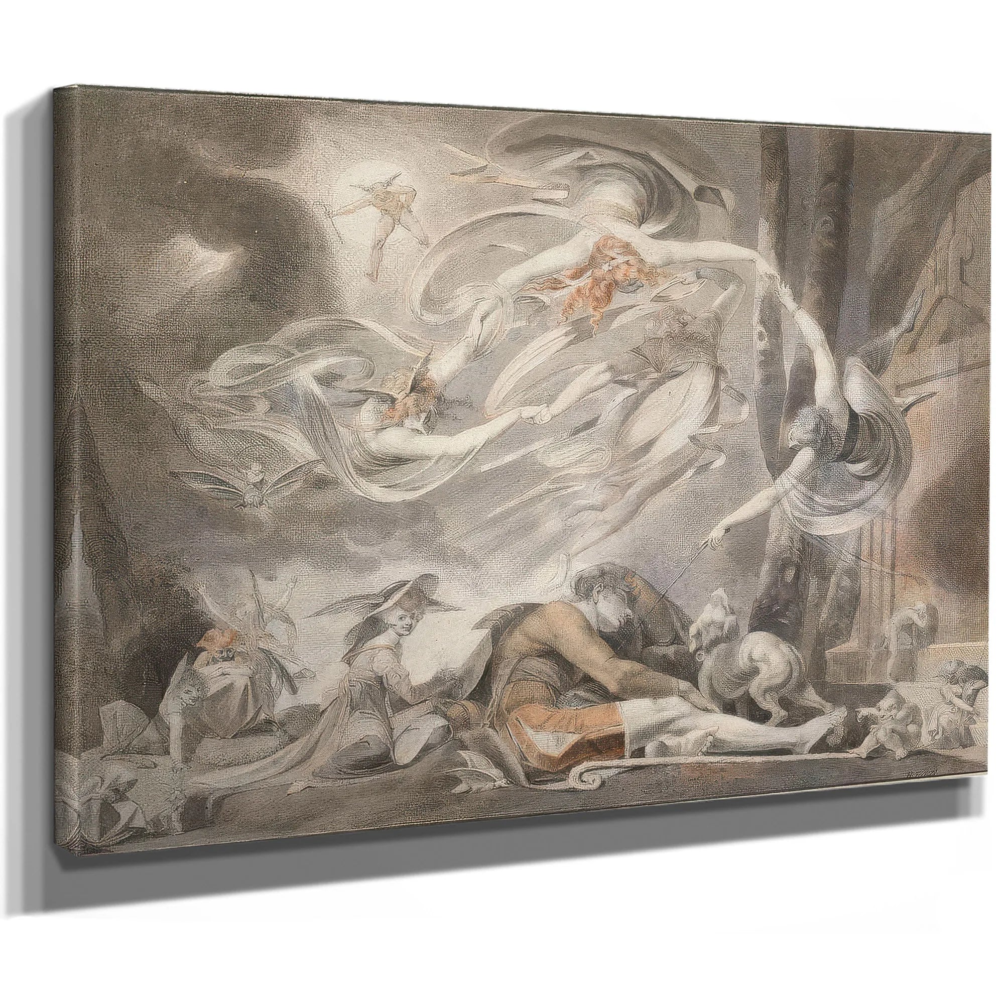 The Shepherd's Dream By Henry Fuseli Fine Art Print