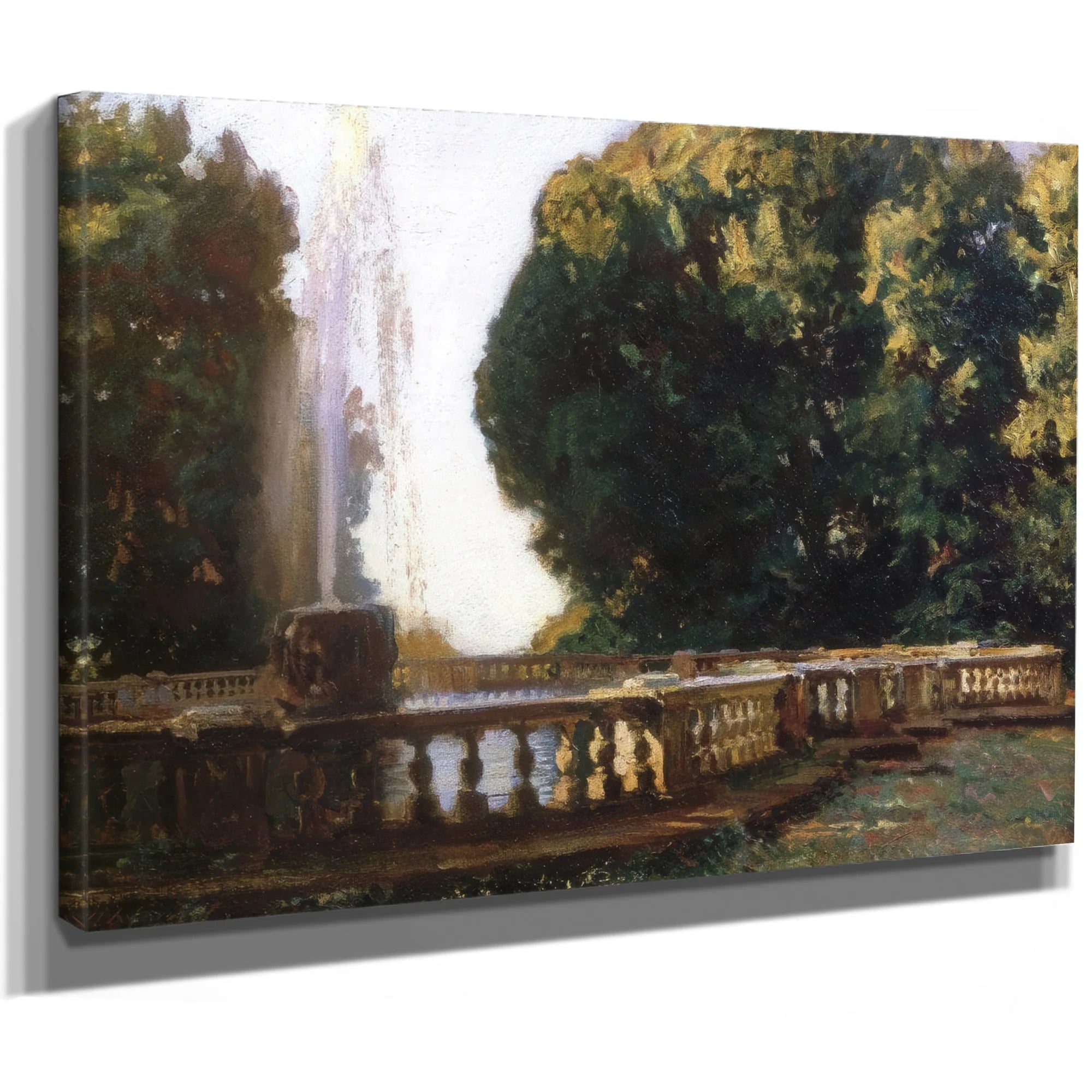 Villa Torlonia Fountain By John Singer Sargent Fine Art Print
