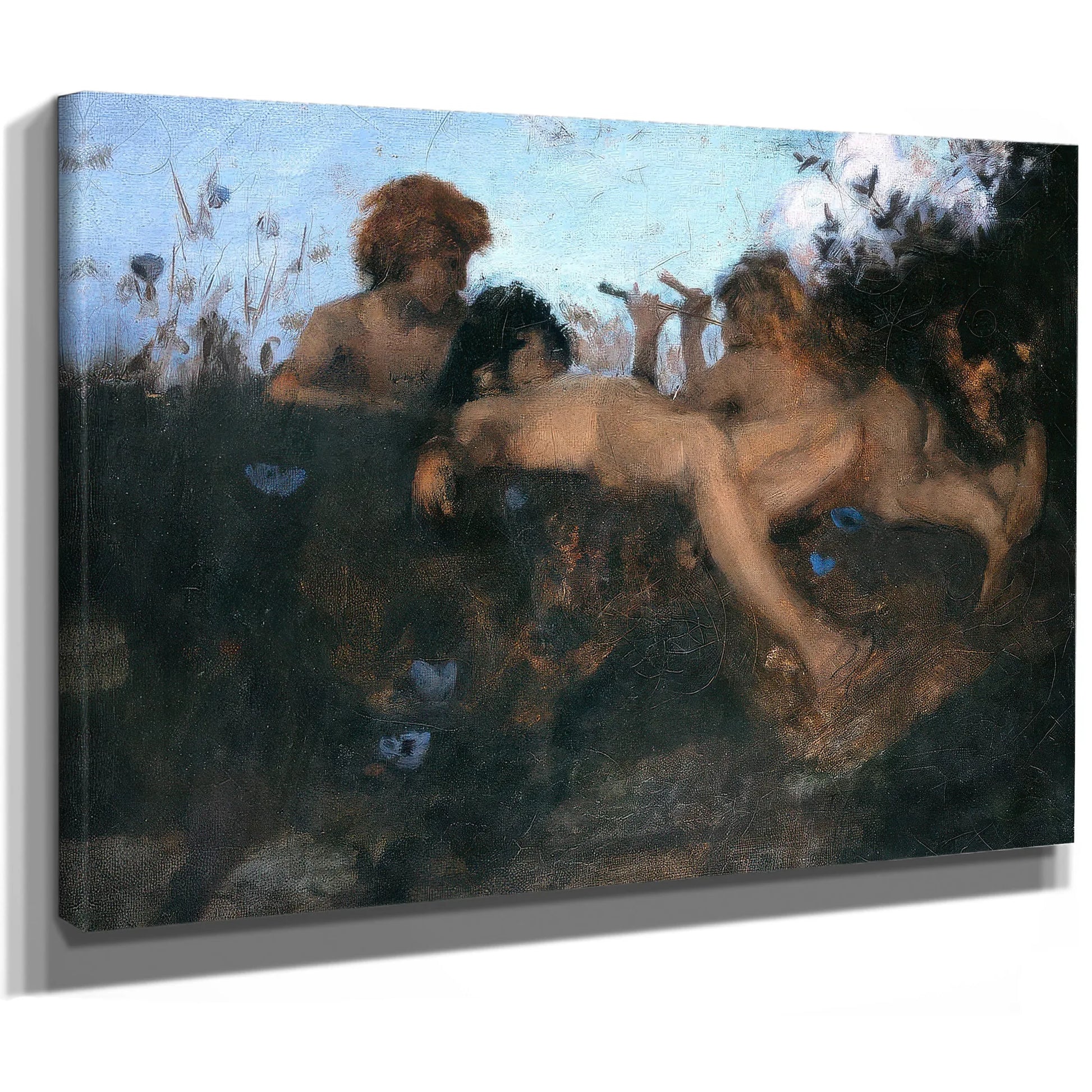 A Summer Idyl By John Singer Sargent Fine Art Print