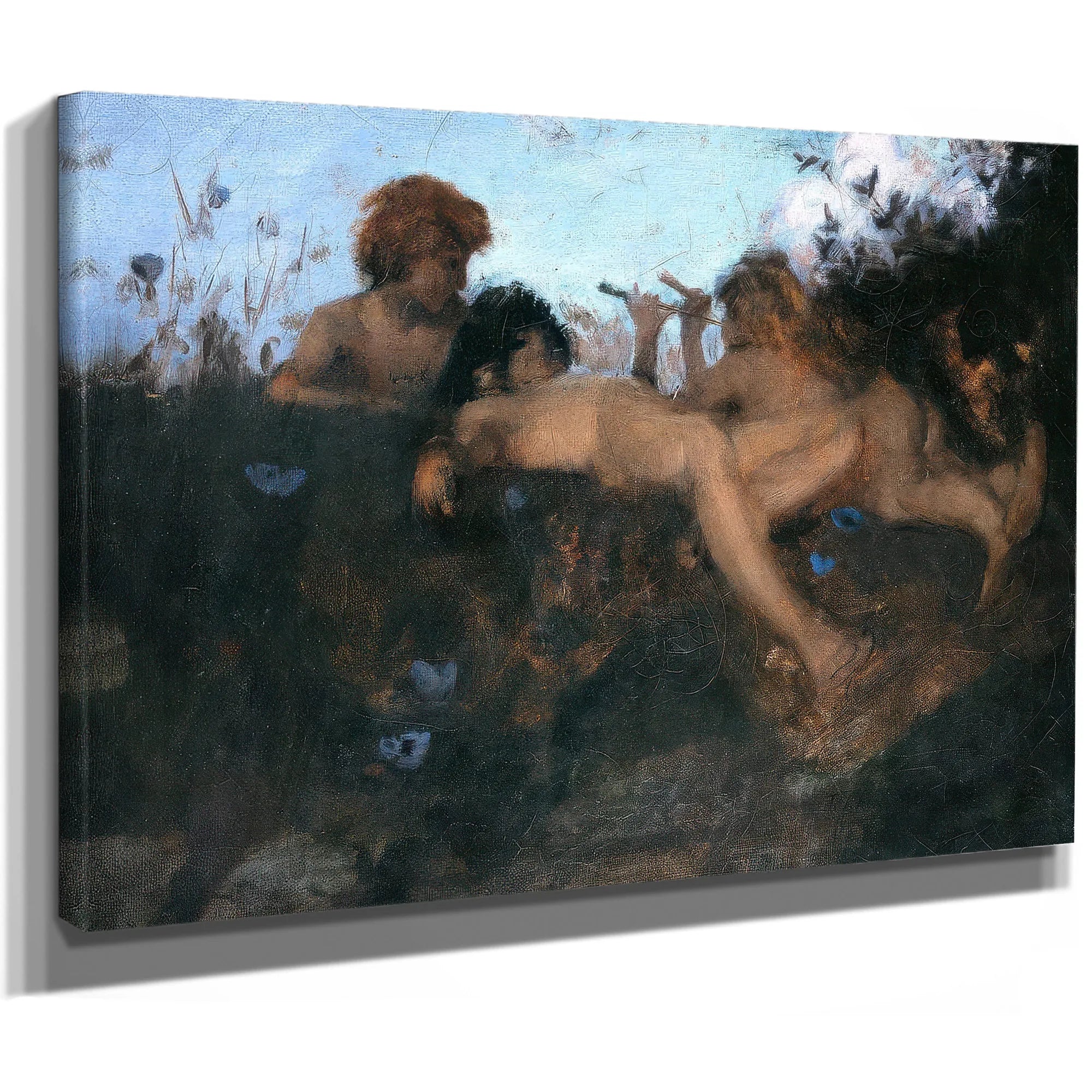 A Summer Idyl By John Singer Sargent Fine Art Print