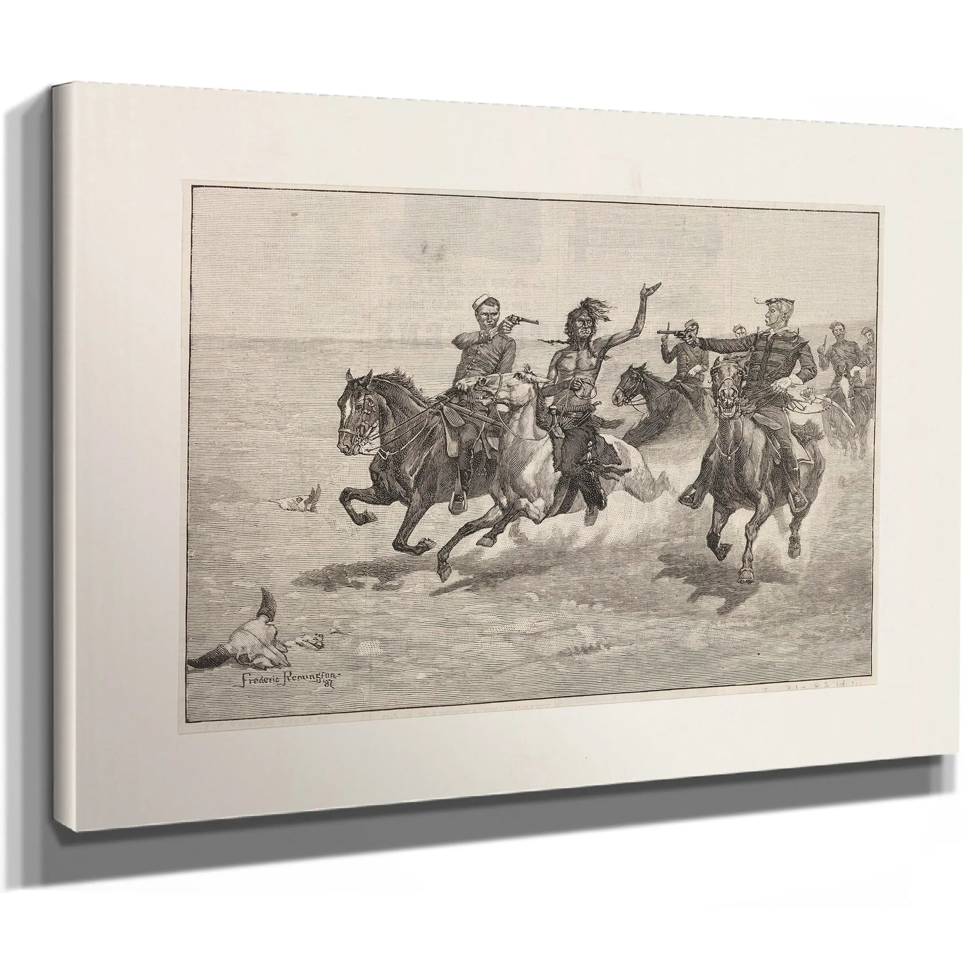 Arrest Of A Blackfeet Murderer by Frederic Remington