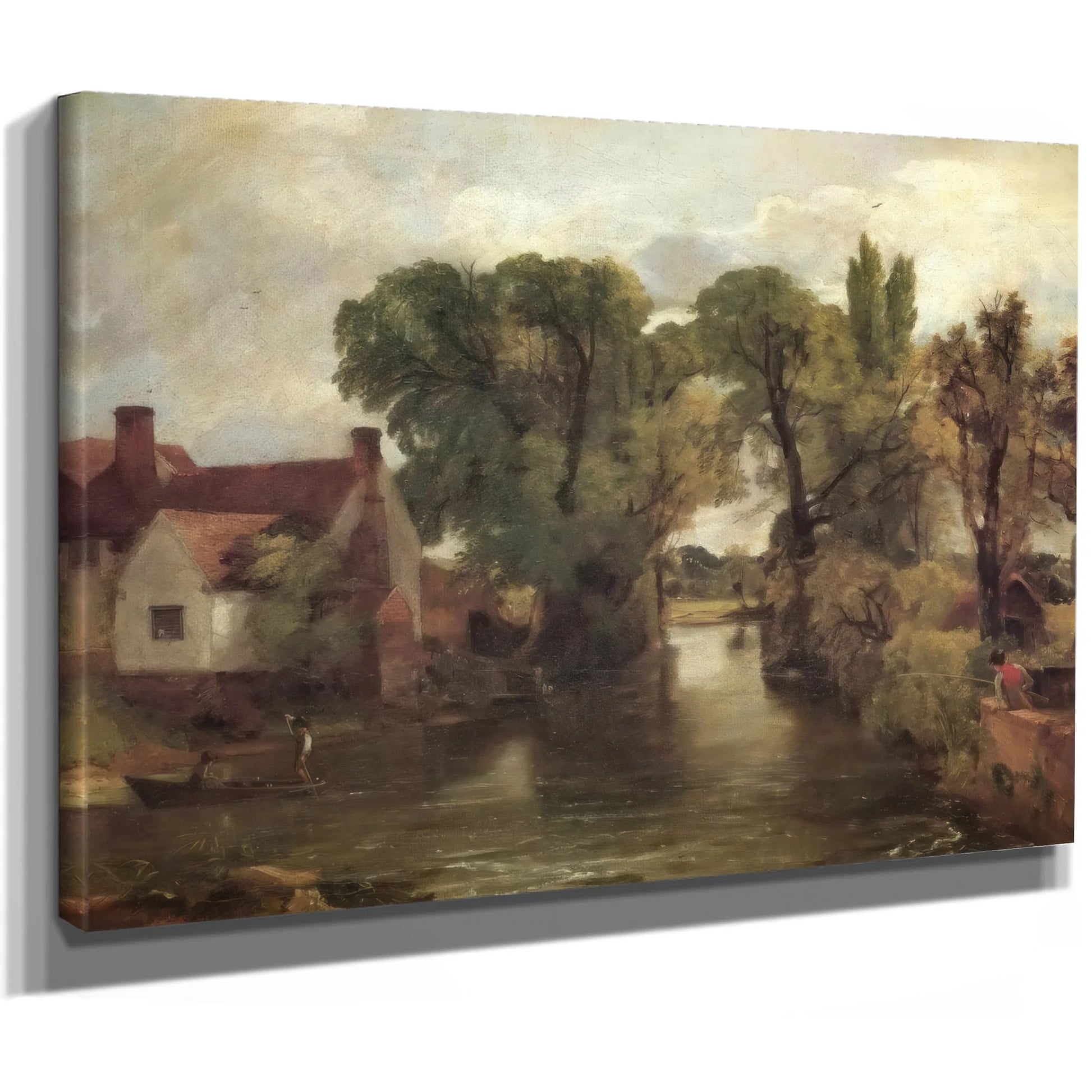 The Mill Stream By John Constable Fine Art Print
