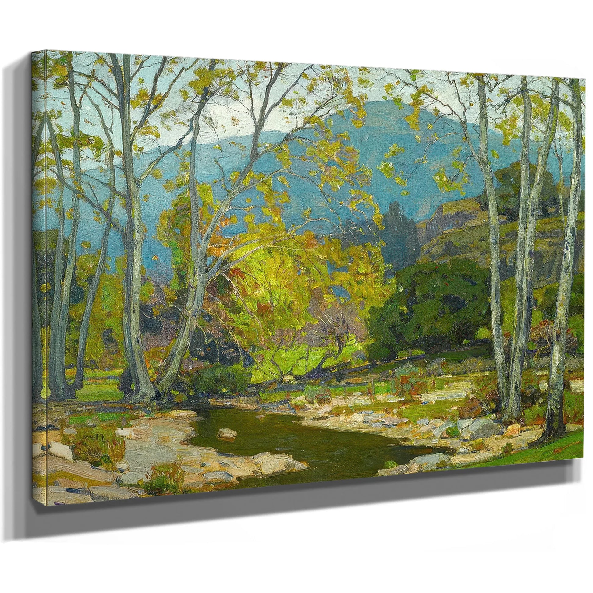 Quiet Brook 1923 By William Wendt Fine Art Print