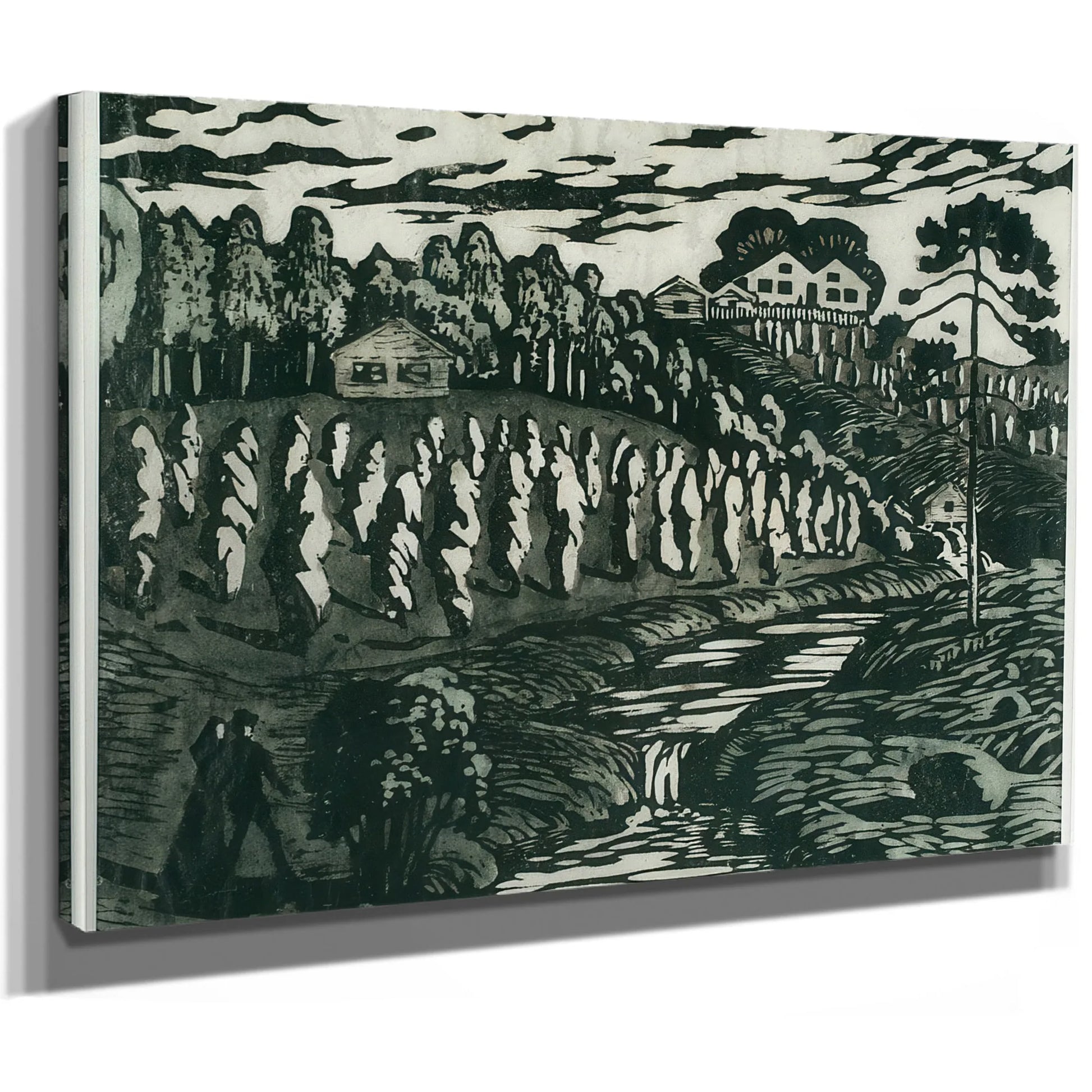 Large Stook 4 By Nicolai Astrup Fine Art Print