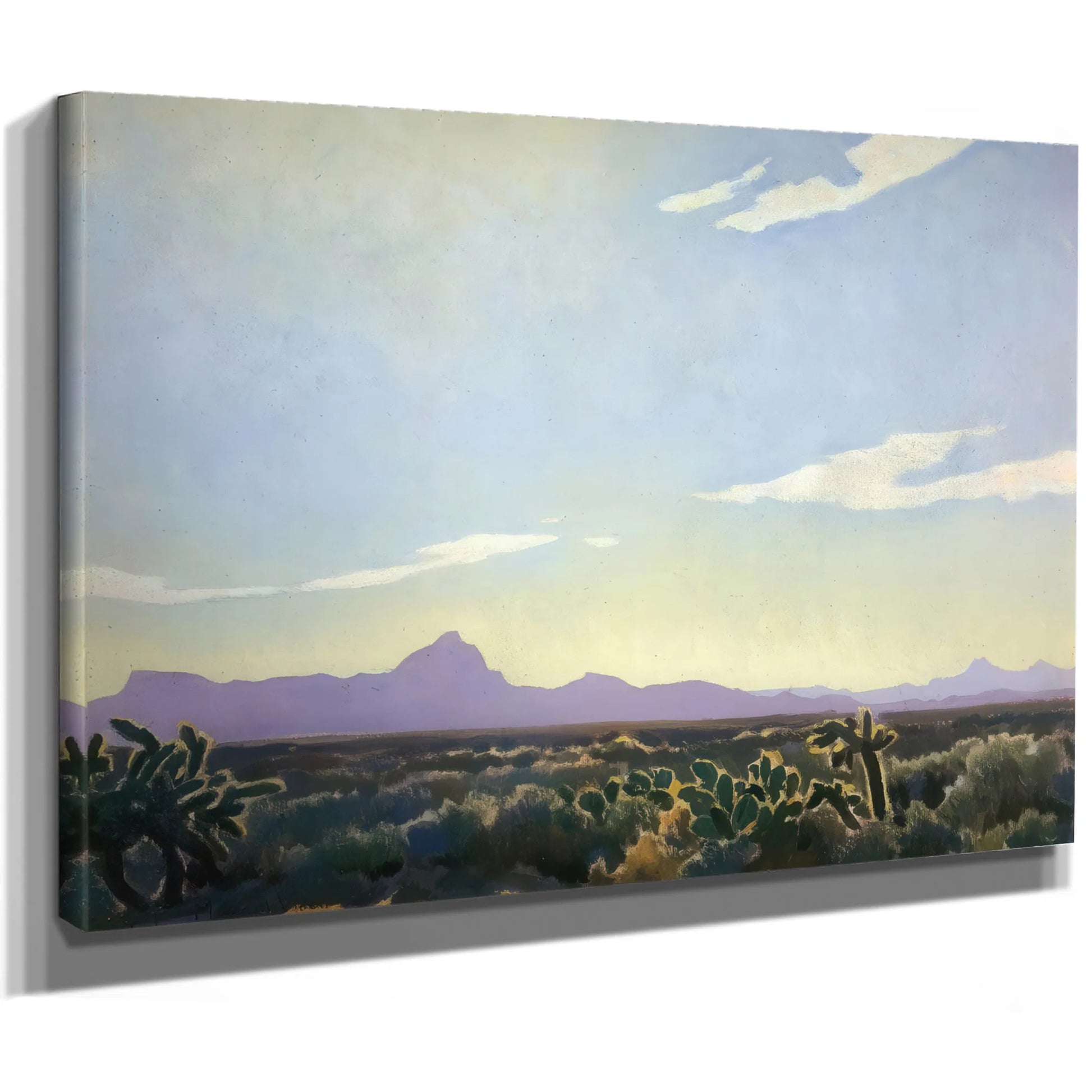 Picacho In The West By Maynard Dixon Fine Art Print