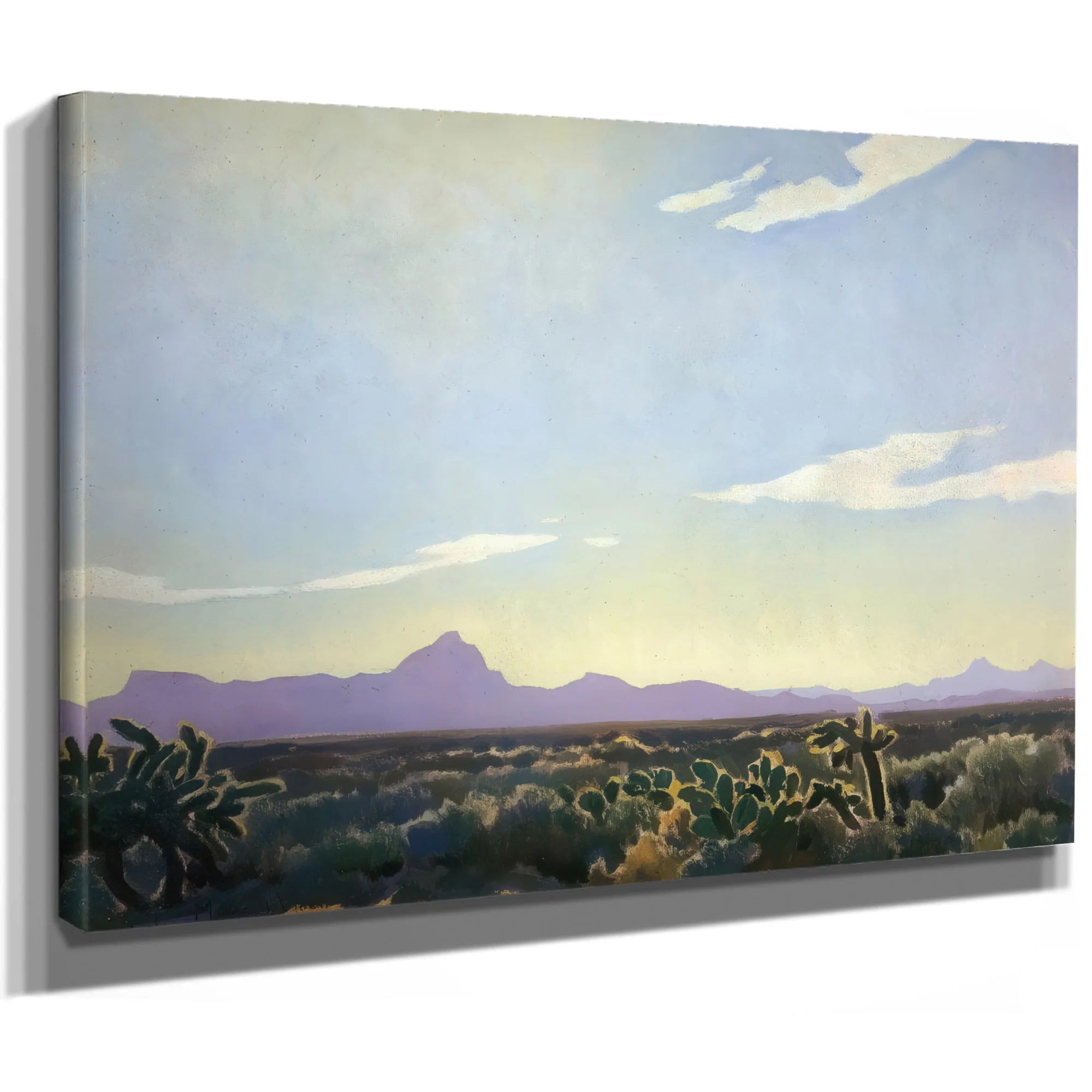 Picacho In The West By Maynard Dixon Fine Art Print
