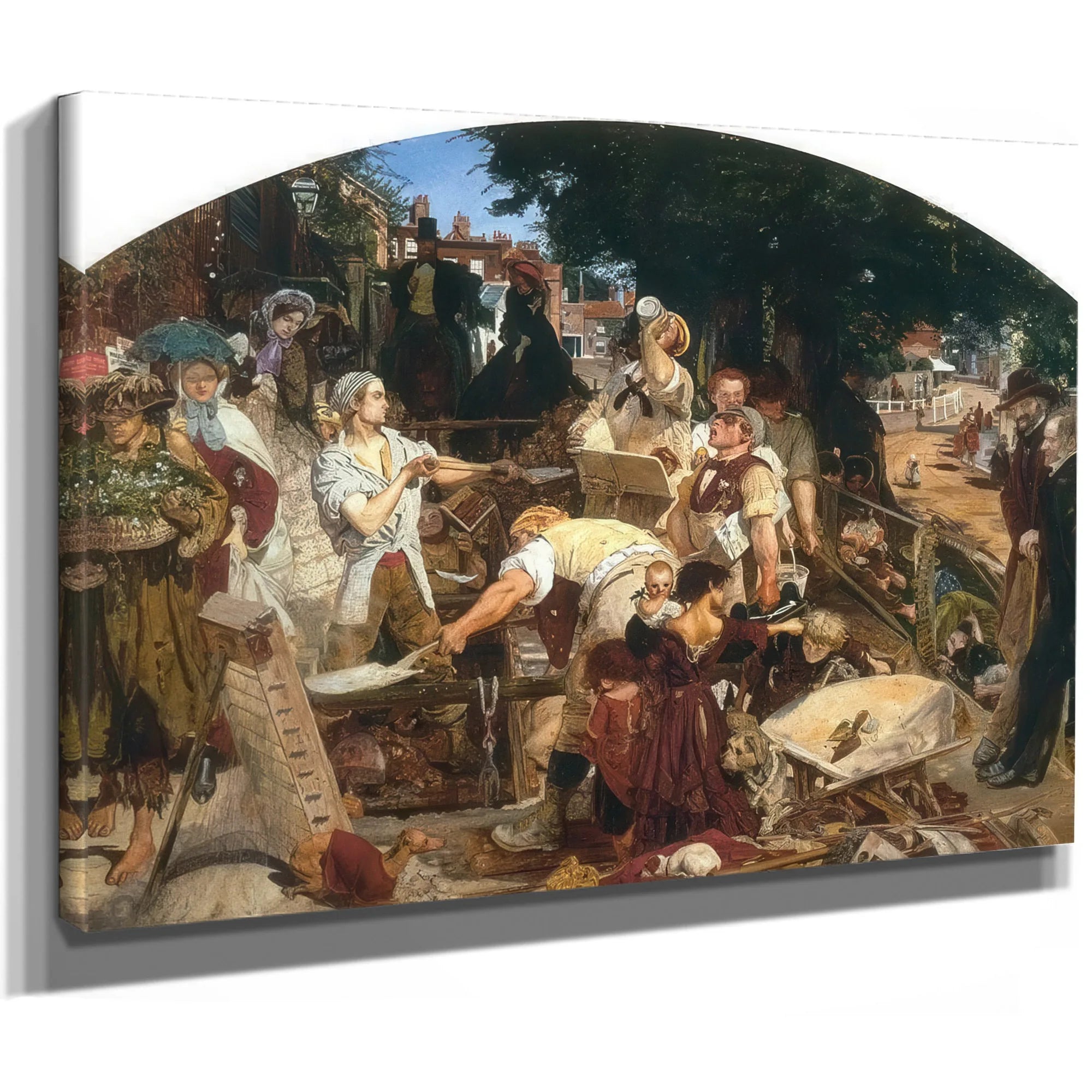 Work By Ford Madox Brown Fine Art Print