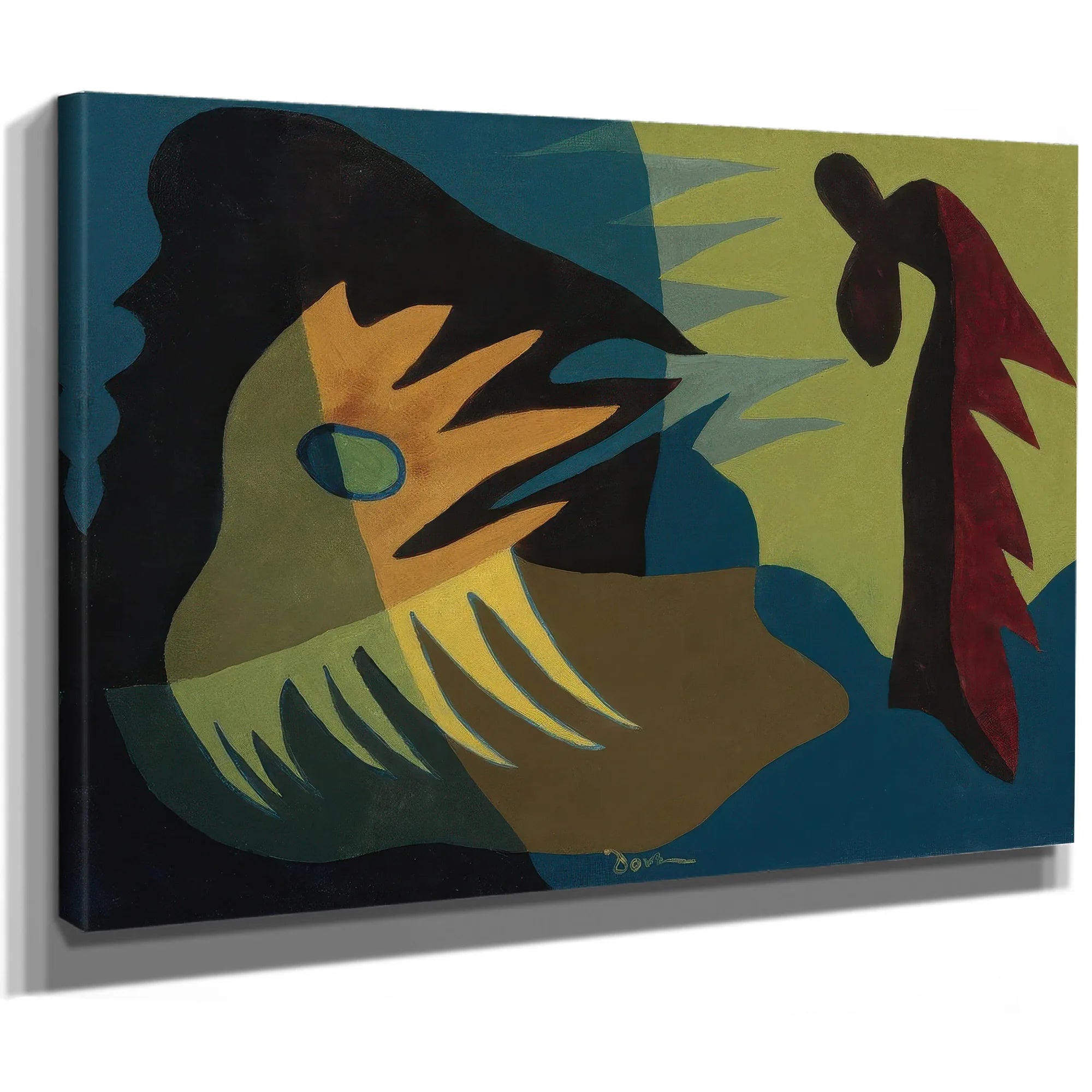 Arrangement By Arthur Dove Fine Art Print