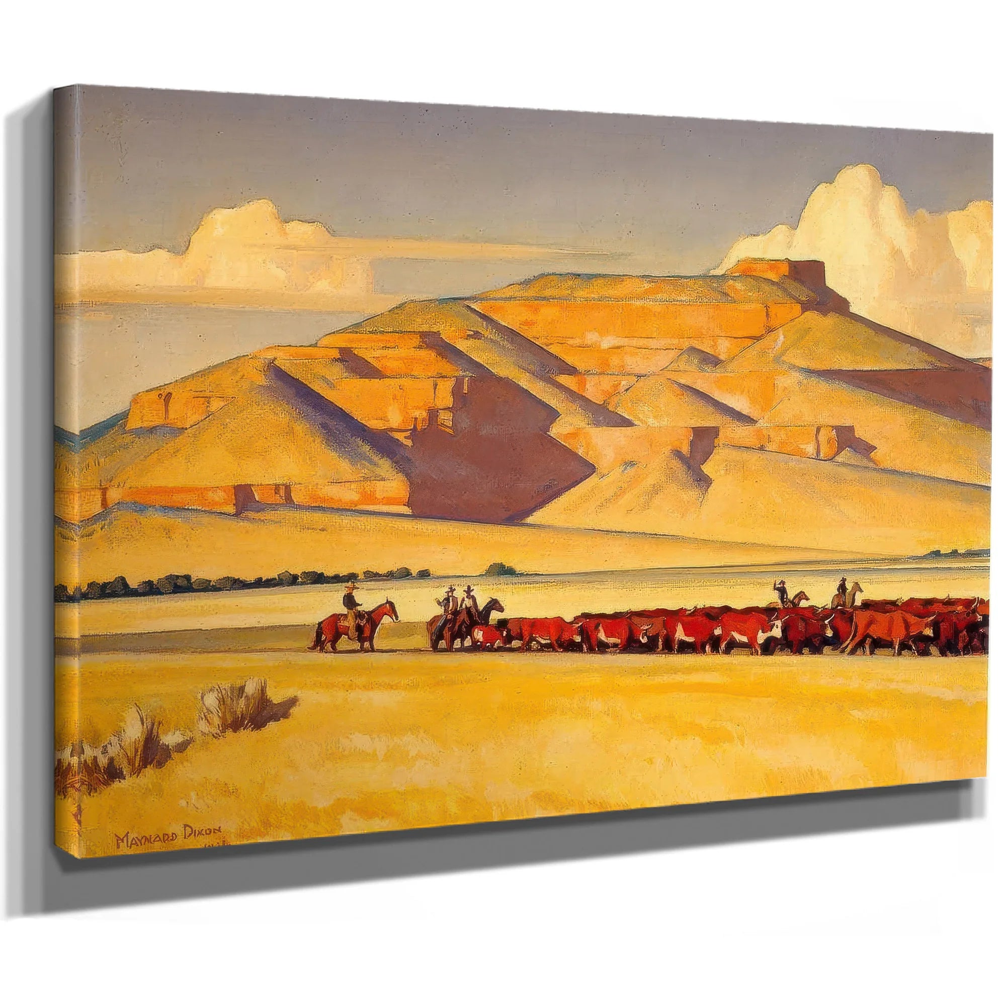 Nevada By Maynard Dixon Fine Art Print