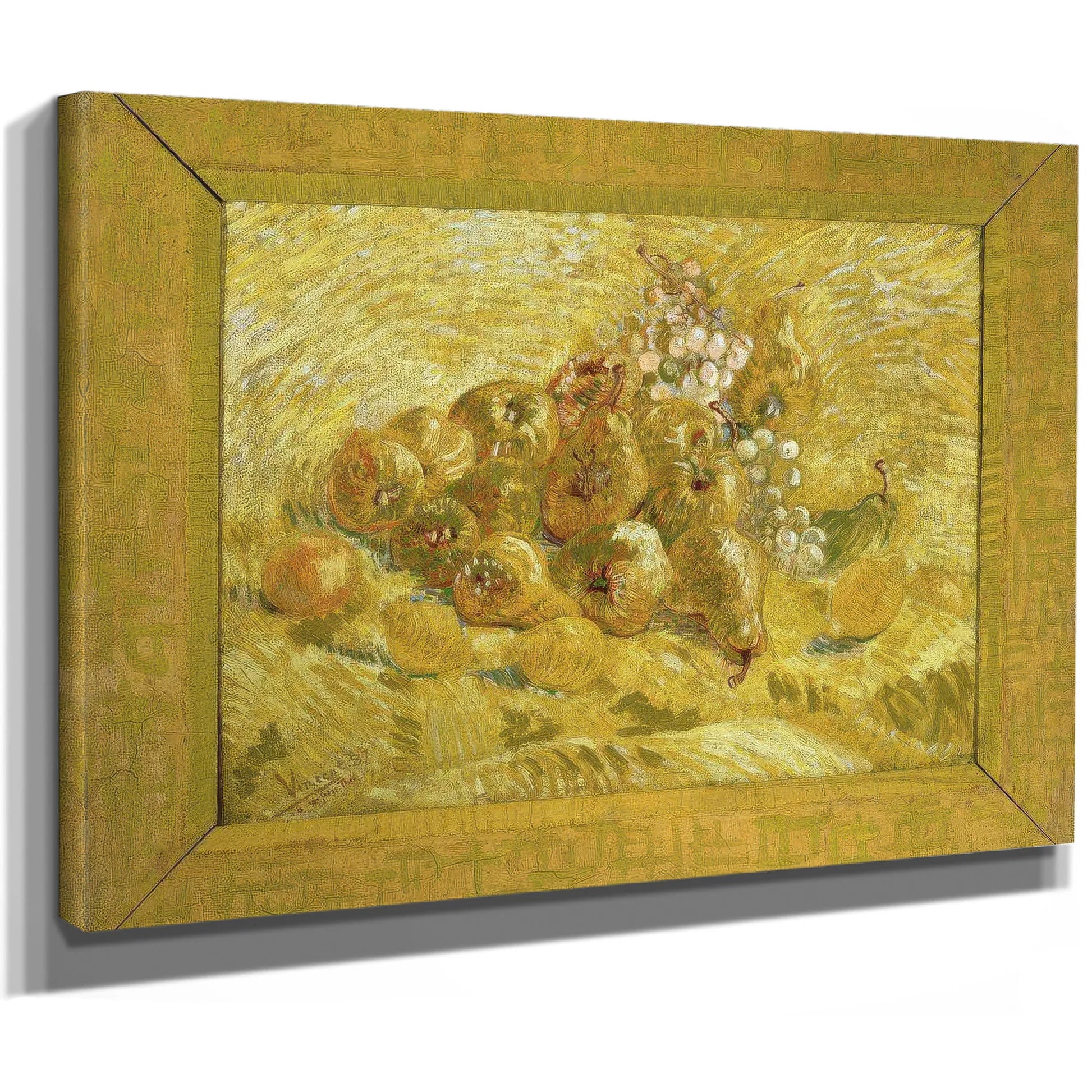 Quinces Lemons Pears And Grapes By Vincent Van Gogh Fine Art Print