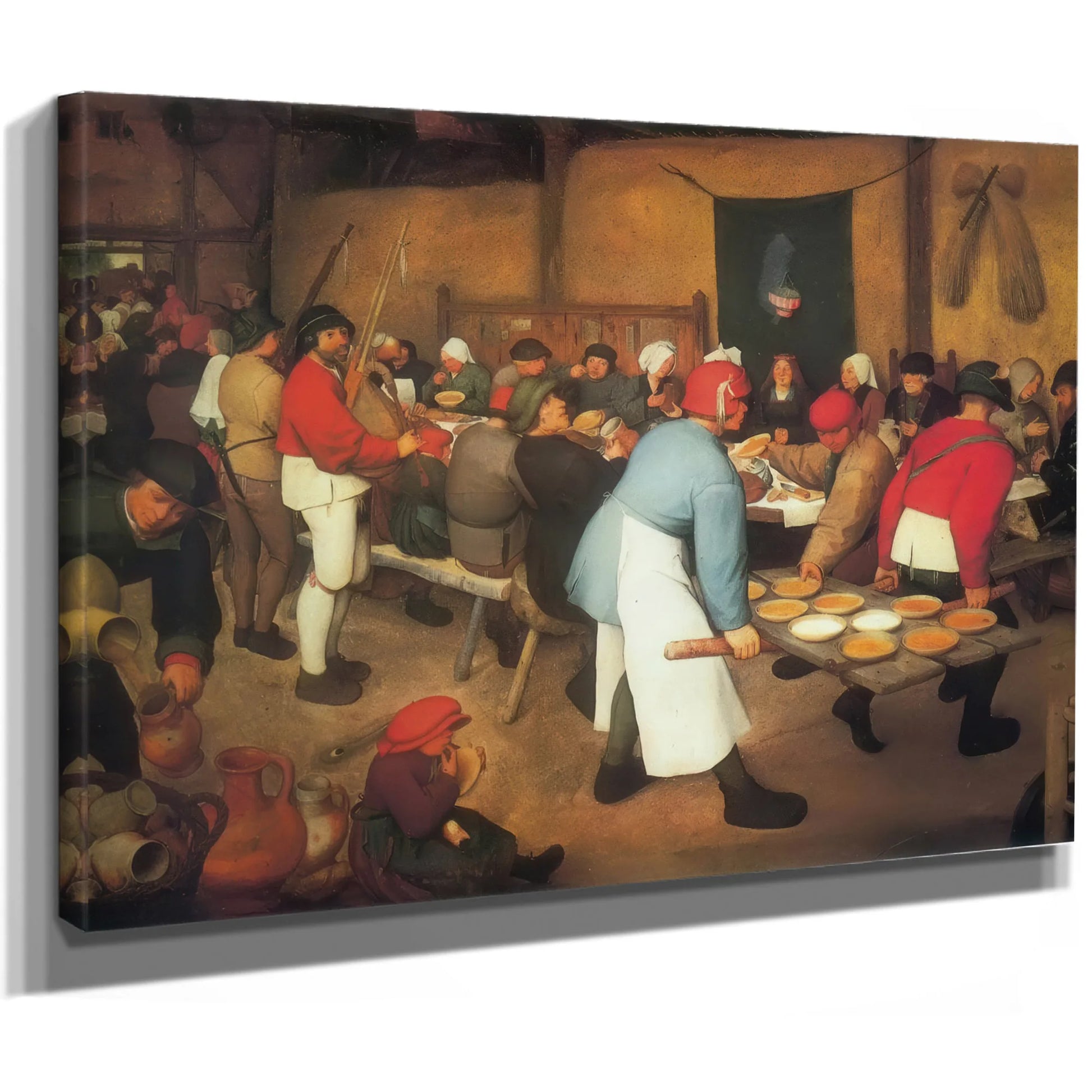The Wedding At Cana 156263 By Pieter Bruegel Fine Art Print