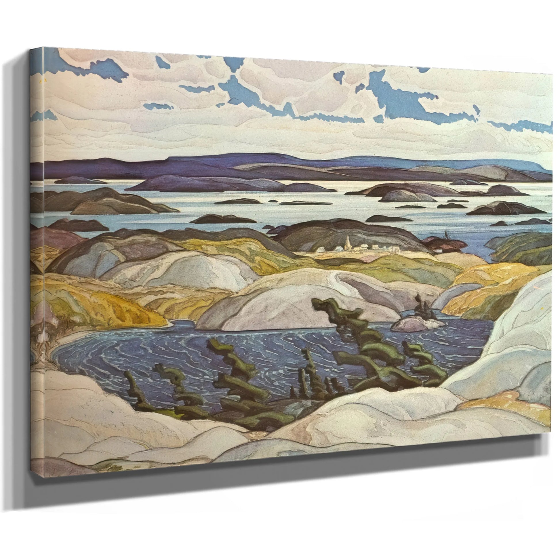 Ba Of Ilsnad By Frank Carmichael Fine Art Print