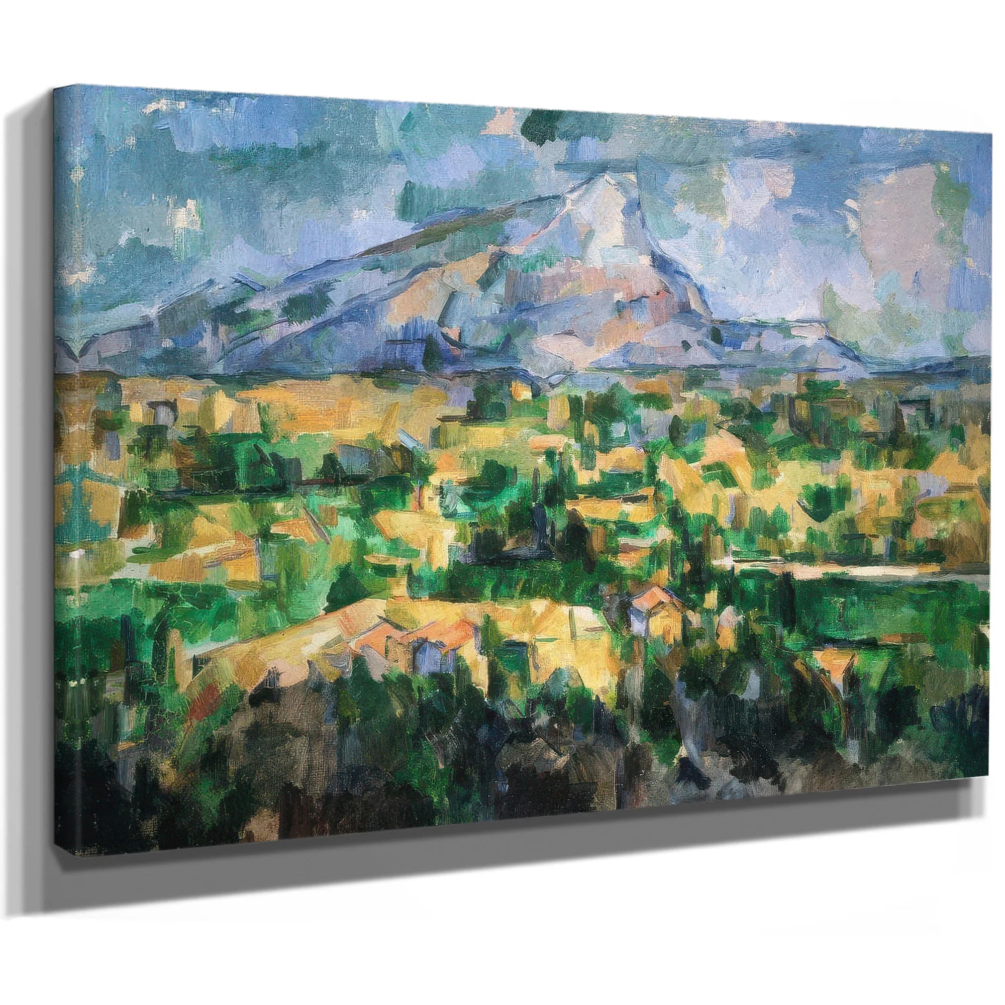 Mont Sainte Victoire By Paul Cezanne Fine Art Print