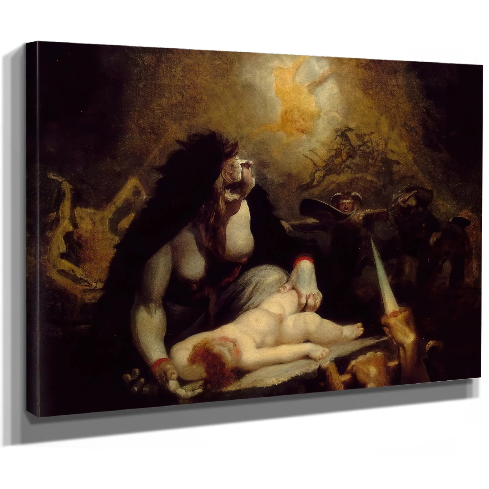 The Night Hag Visiting The Lapland Witches By Henry Fuseli Fine Art Print