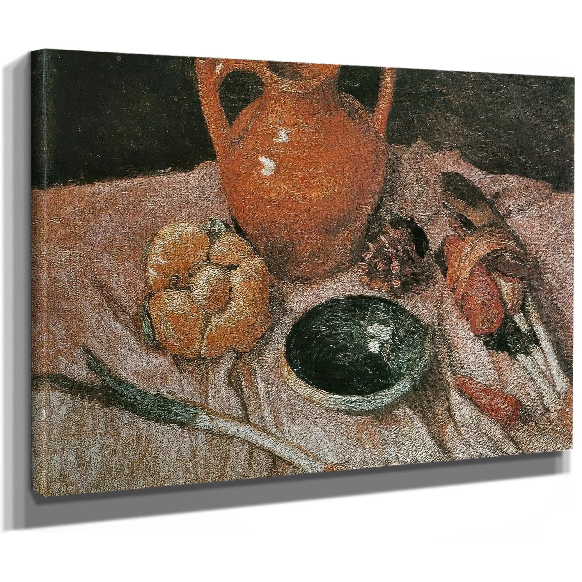Still Life With Yellow Jug By Paula Modersohn Becker Fine Art Print