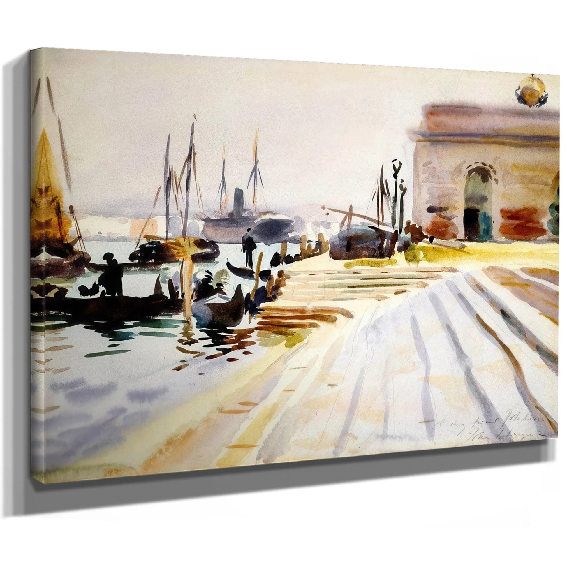 Venice By John Singer Sargent Fine Art Print