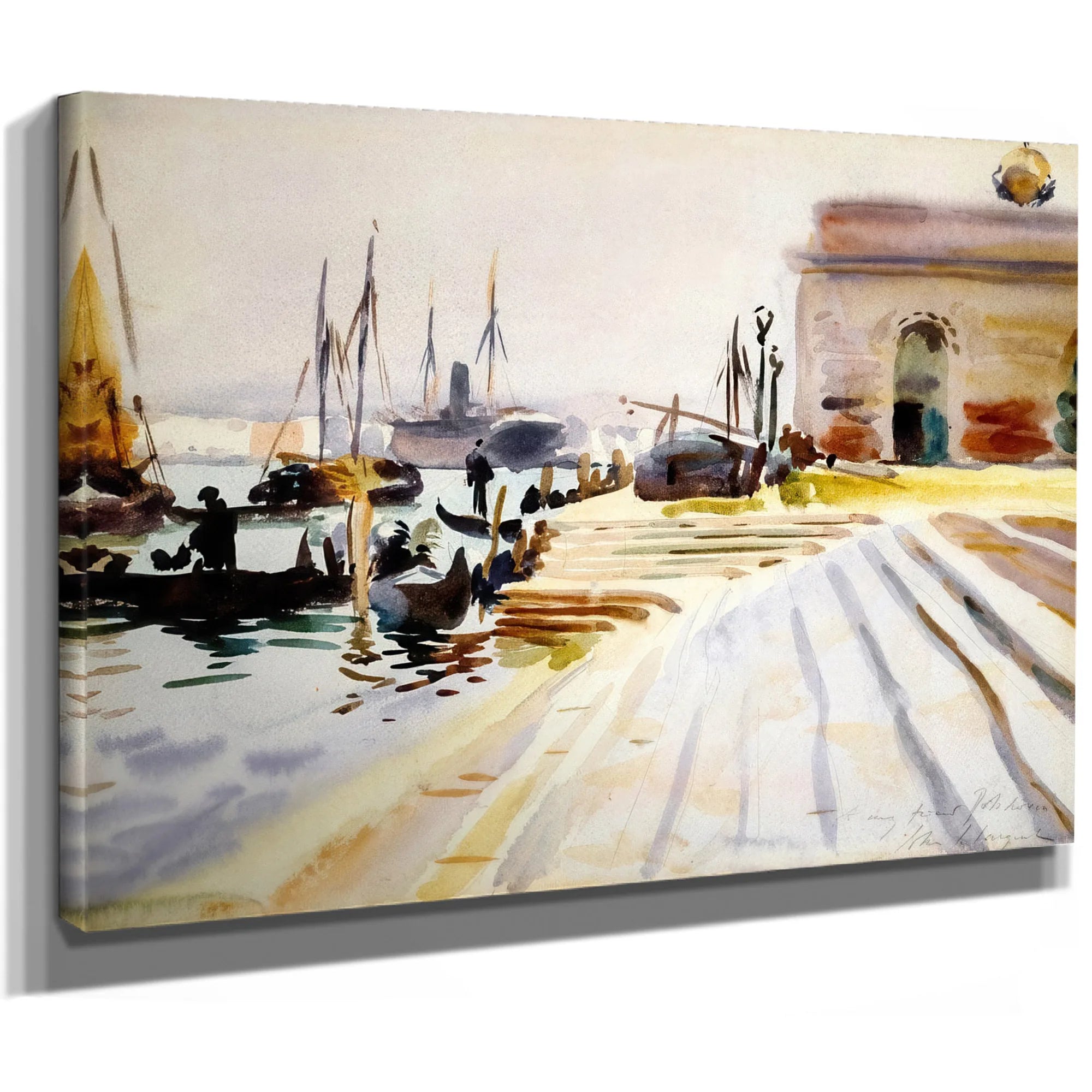 Venice By John Singer Sargent Fine Art Print