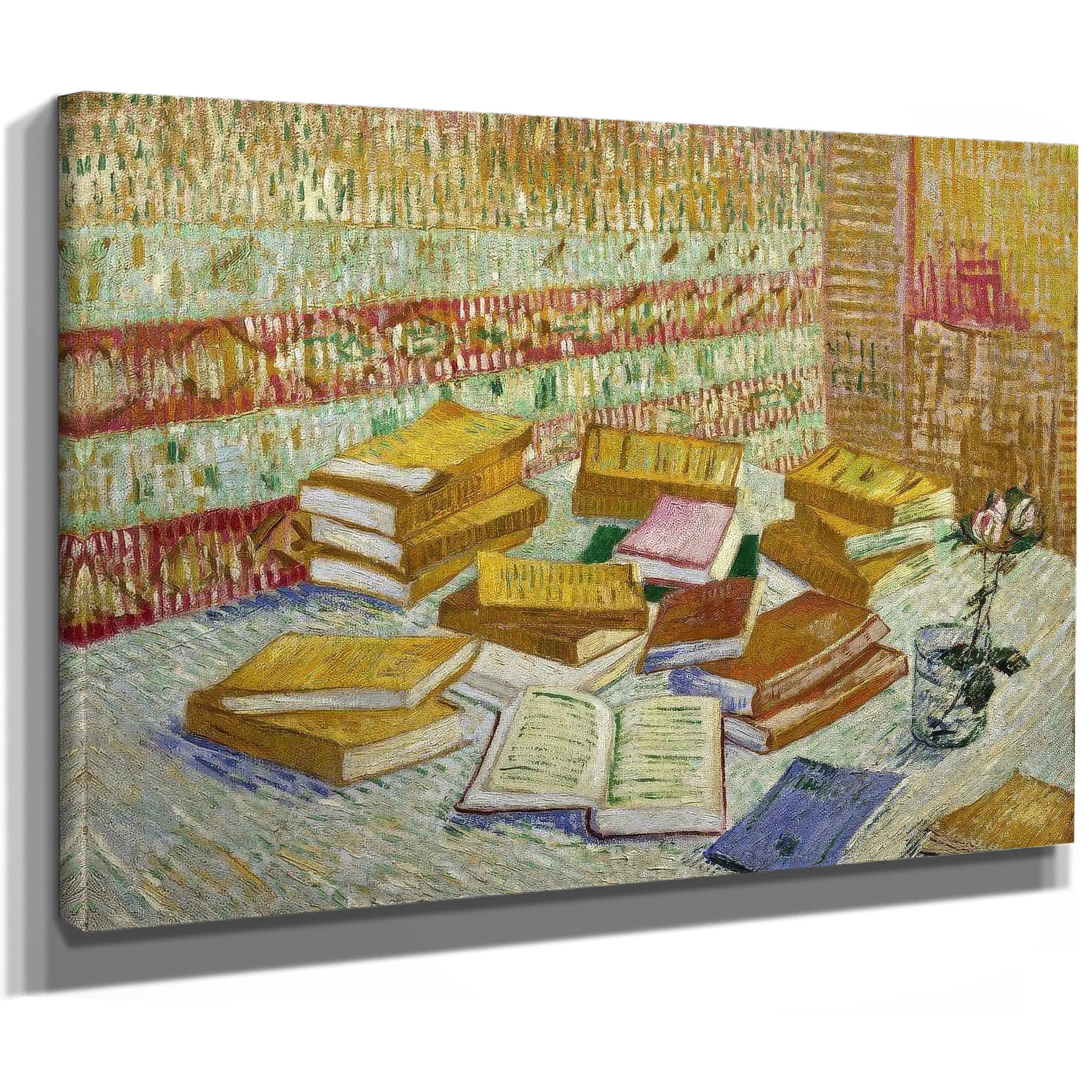 The Parisian Novels By Vincent Van Gogh Fine Art Print