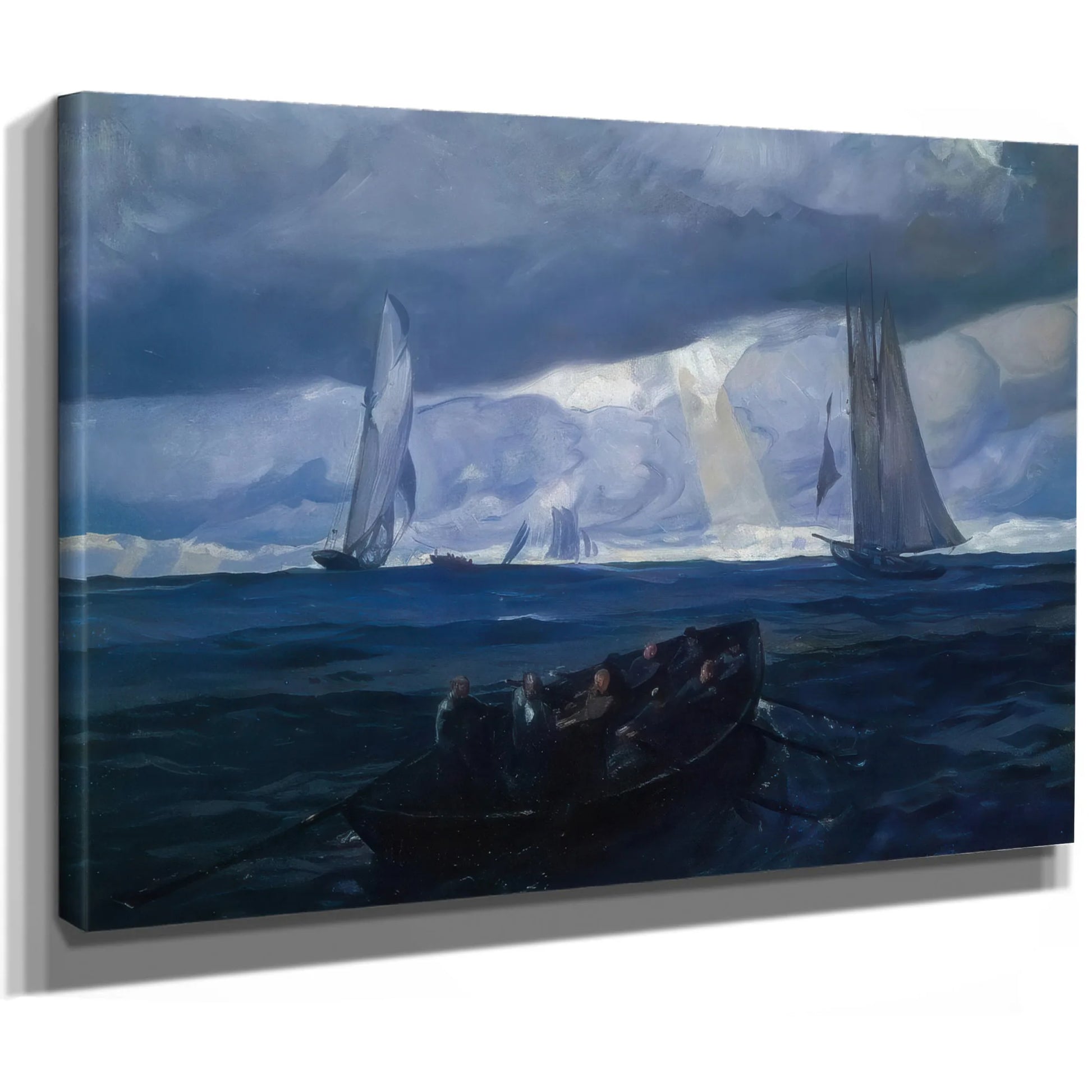 The Seiners By Rockwell Kent Fine Art Print