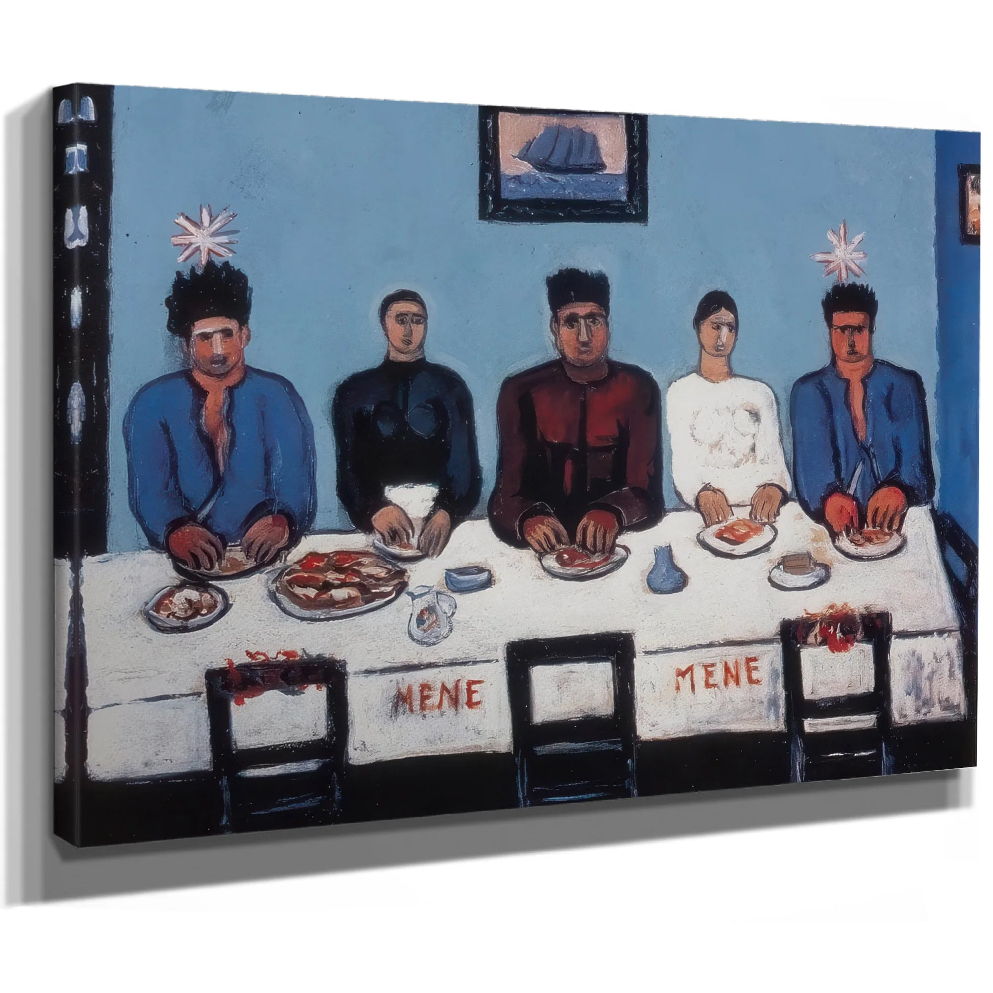 Fishermens Last Supper By Marsden Hartley Fine Art Print