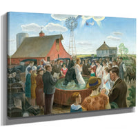 Baptism In Kansas By John Steuart Curry