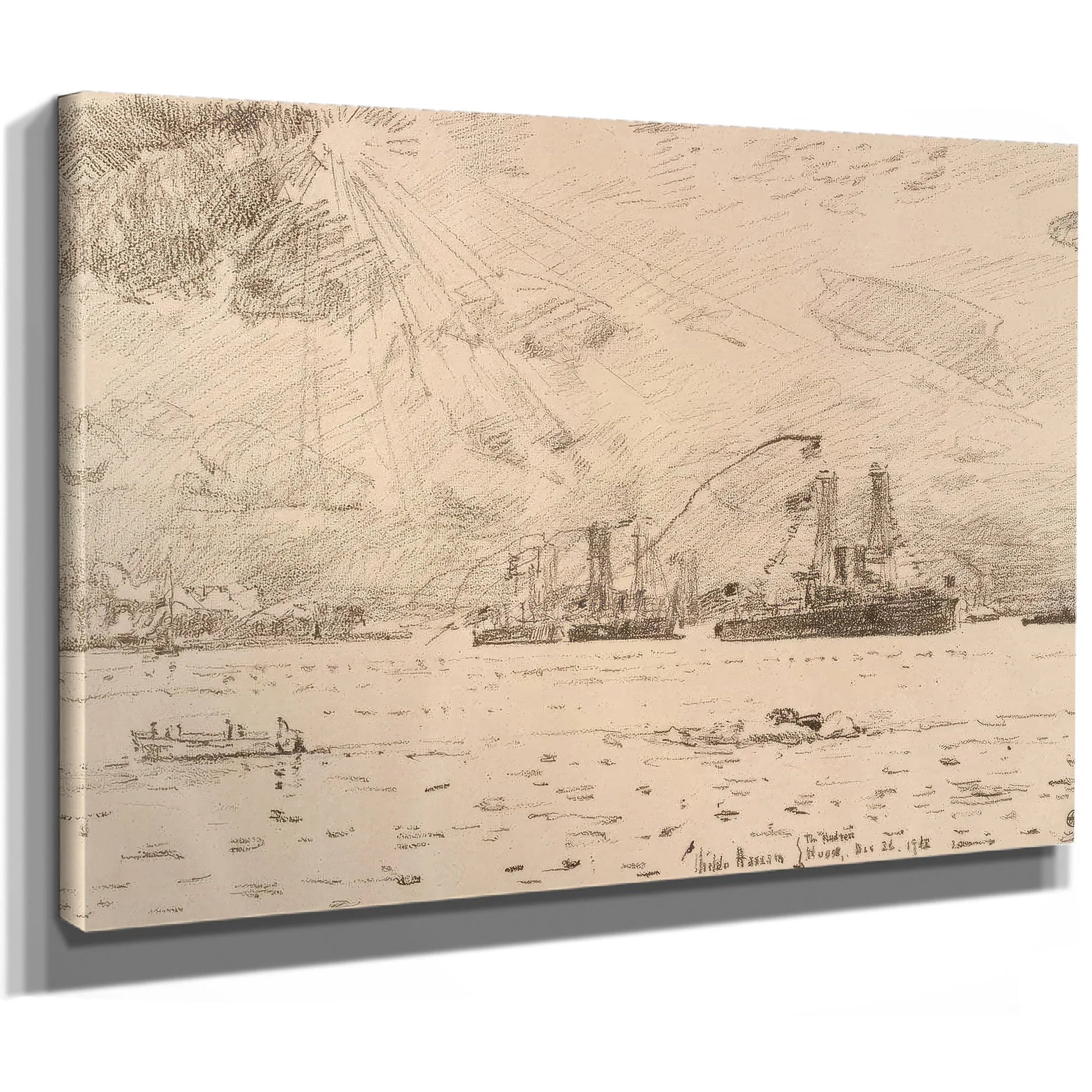Return Of The Fleet By Childe Hassam Fine Art Print