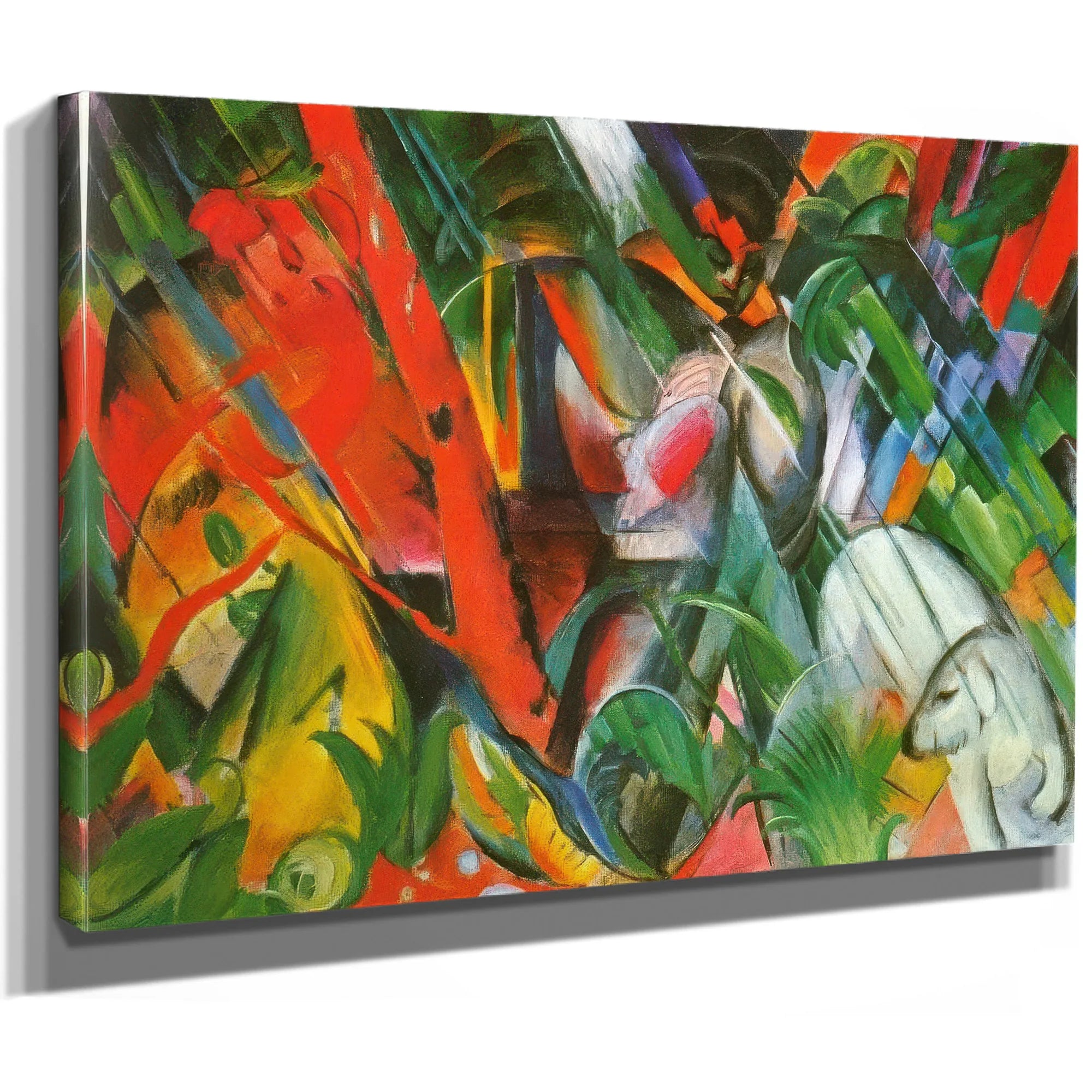 Rain By Franz Marc Fine Art Print