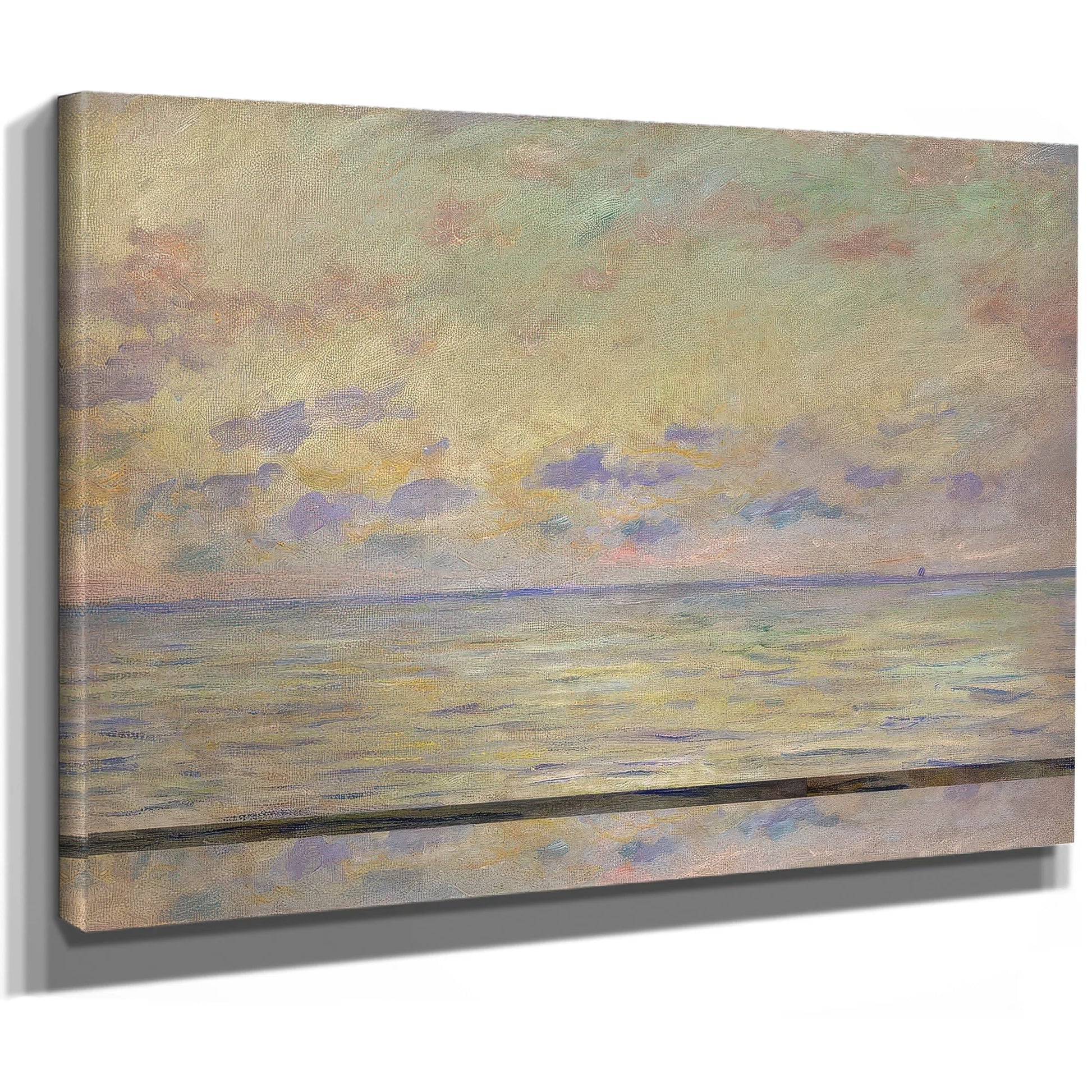 Marine At Etretat By Claude Monet Fine Art Print