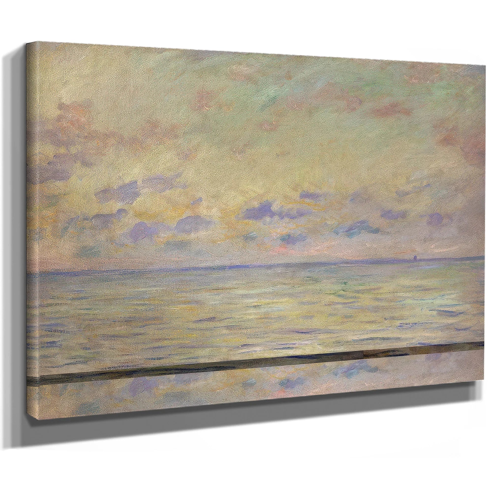 Marine At Etretat By Claude Monet Fine Art Print