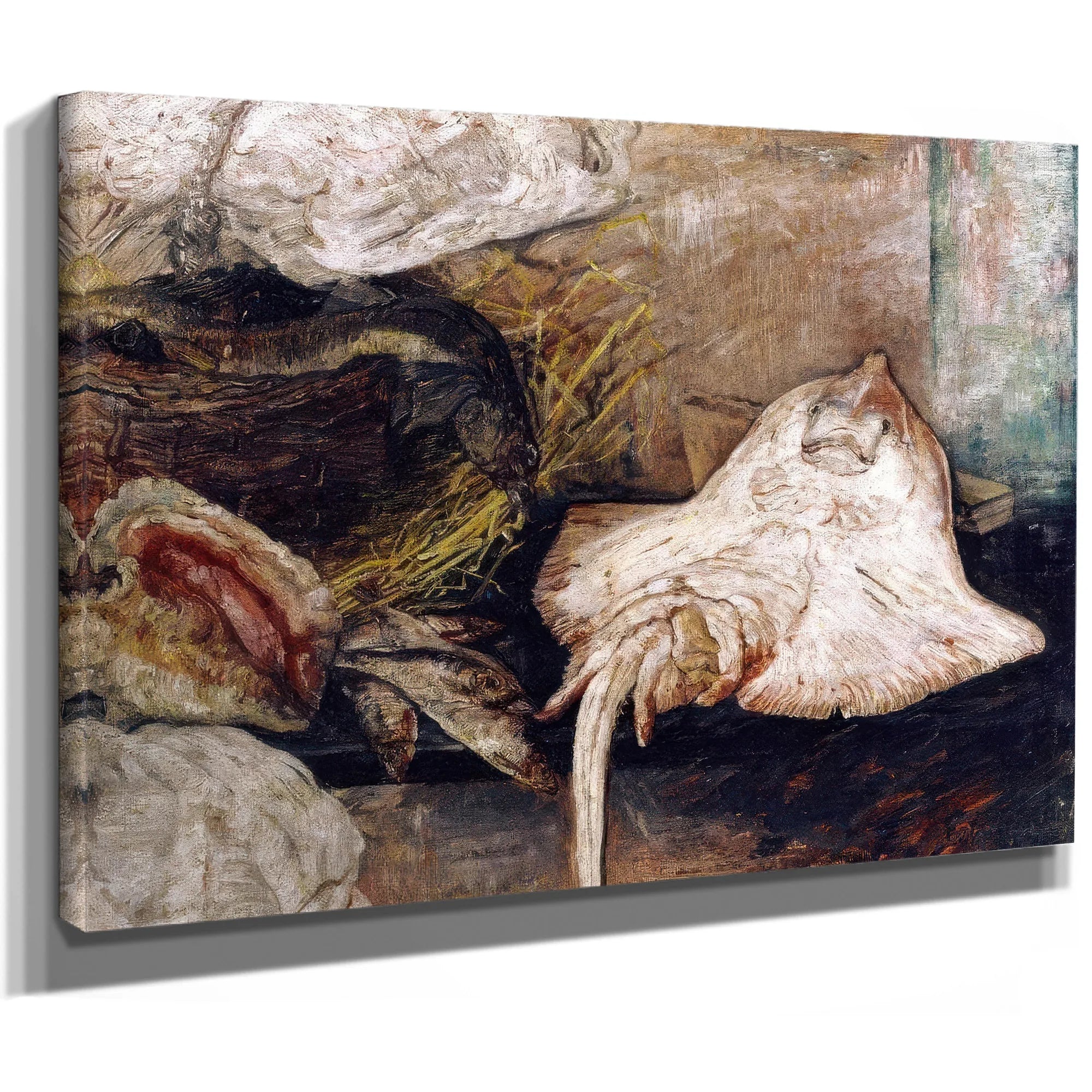 The Skate By James Ensor Fine Art Print